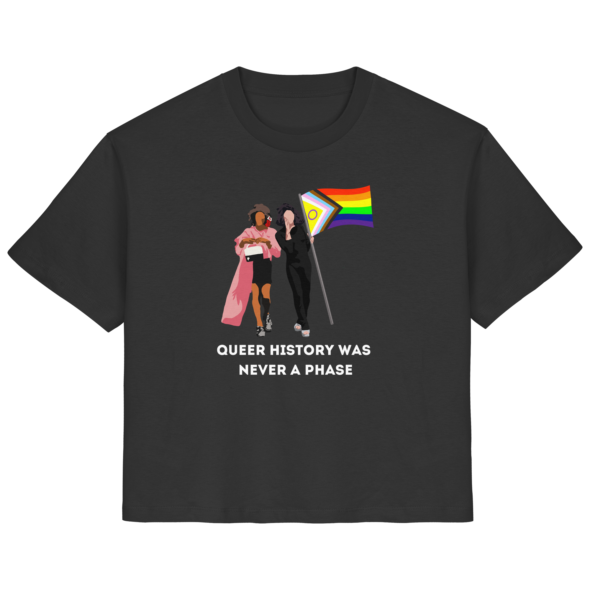 Queer History Was Never A Phase - Ladies Organic Shirt