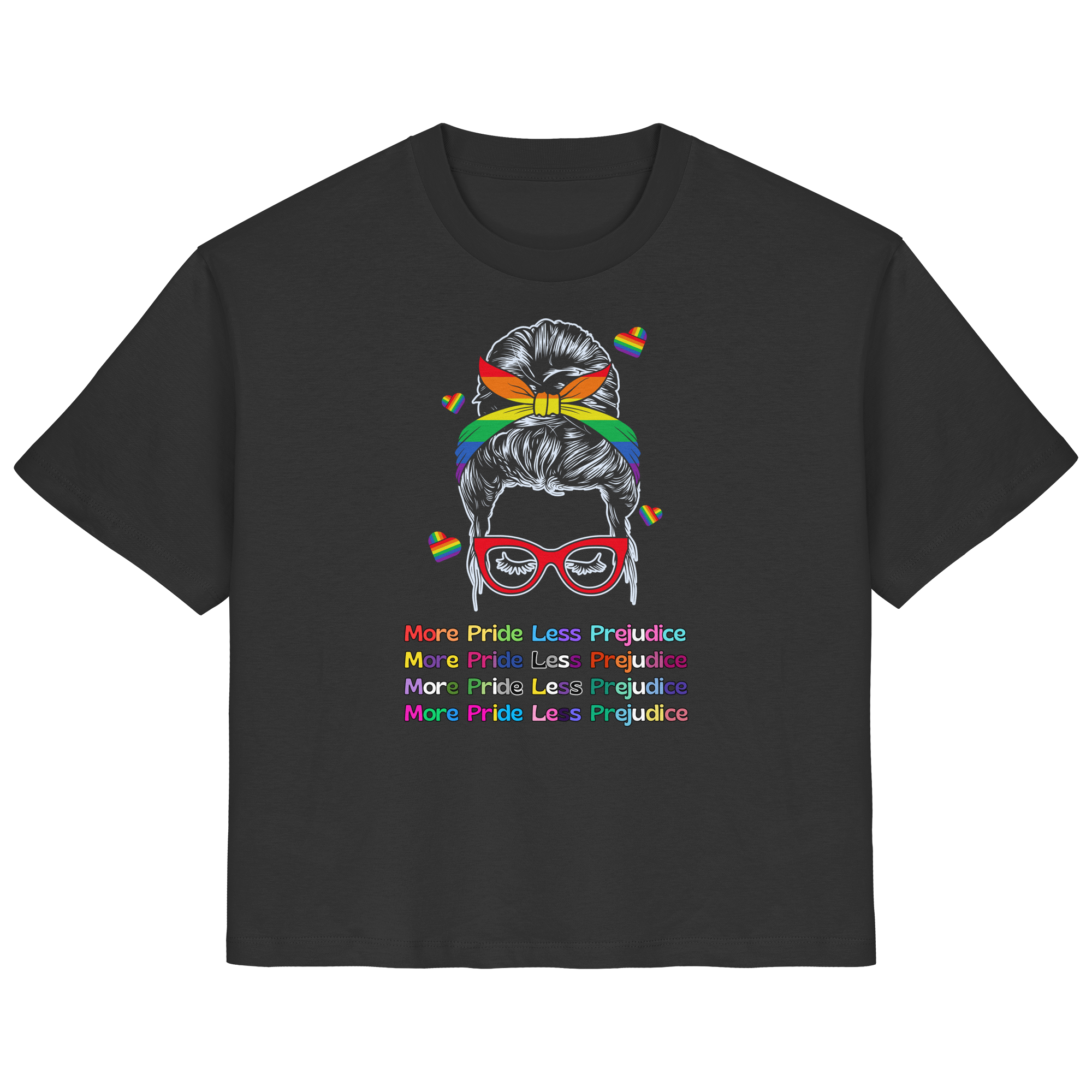 More Pride Less Prejudice - Ladies Organic Shirt