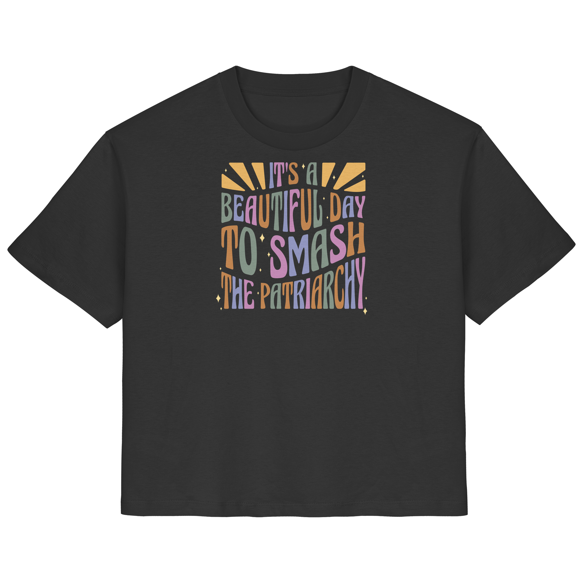 It's a Beautiful Day to Smash the Patriarchy - Ladies Organic Shirt