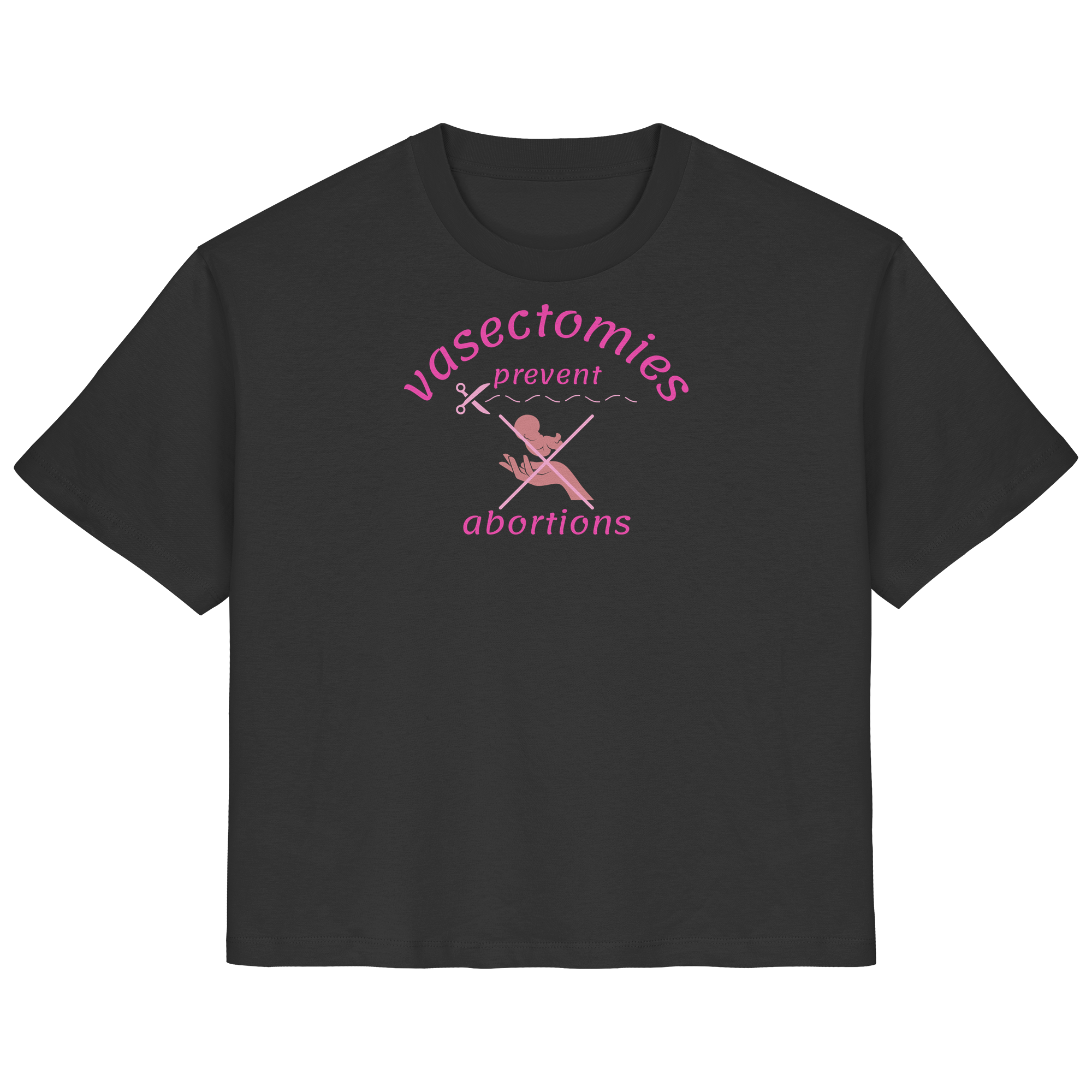 Vasectomies Prevent Abortions - Ladies Organic Shirt