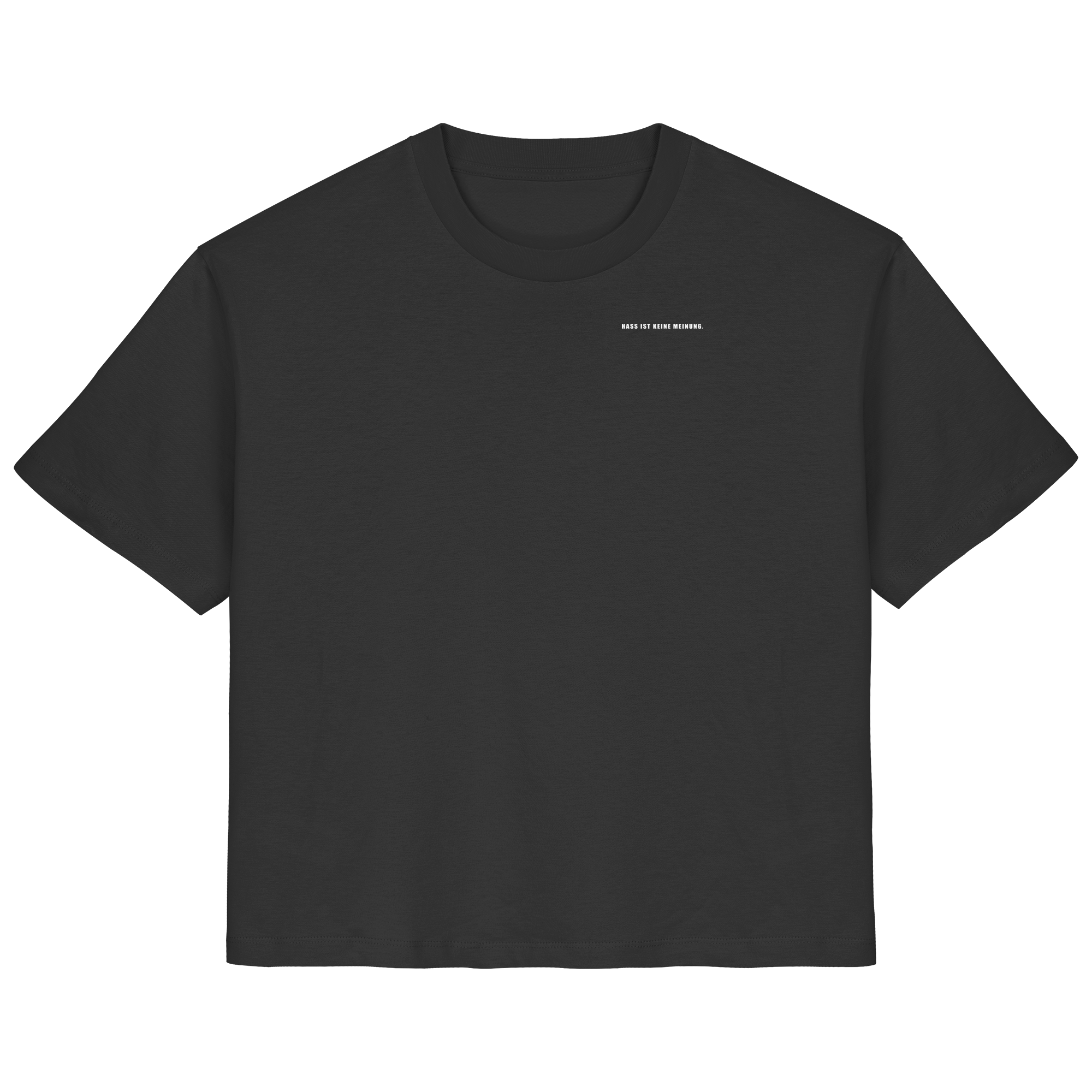 Es gibt 2 Arten von AfD Wählenden Backprint (dunkel) - Ladies Organic Shirt