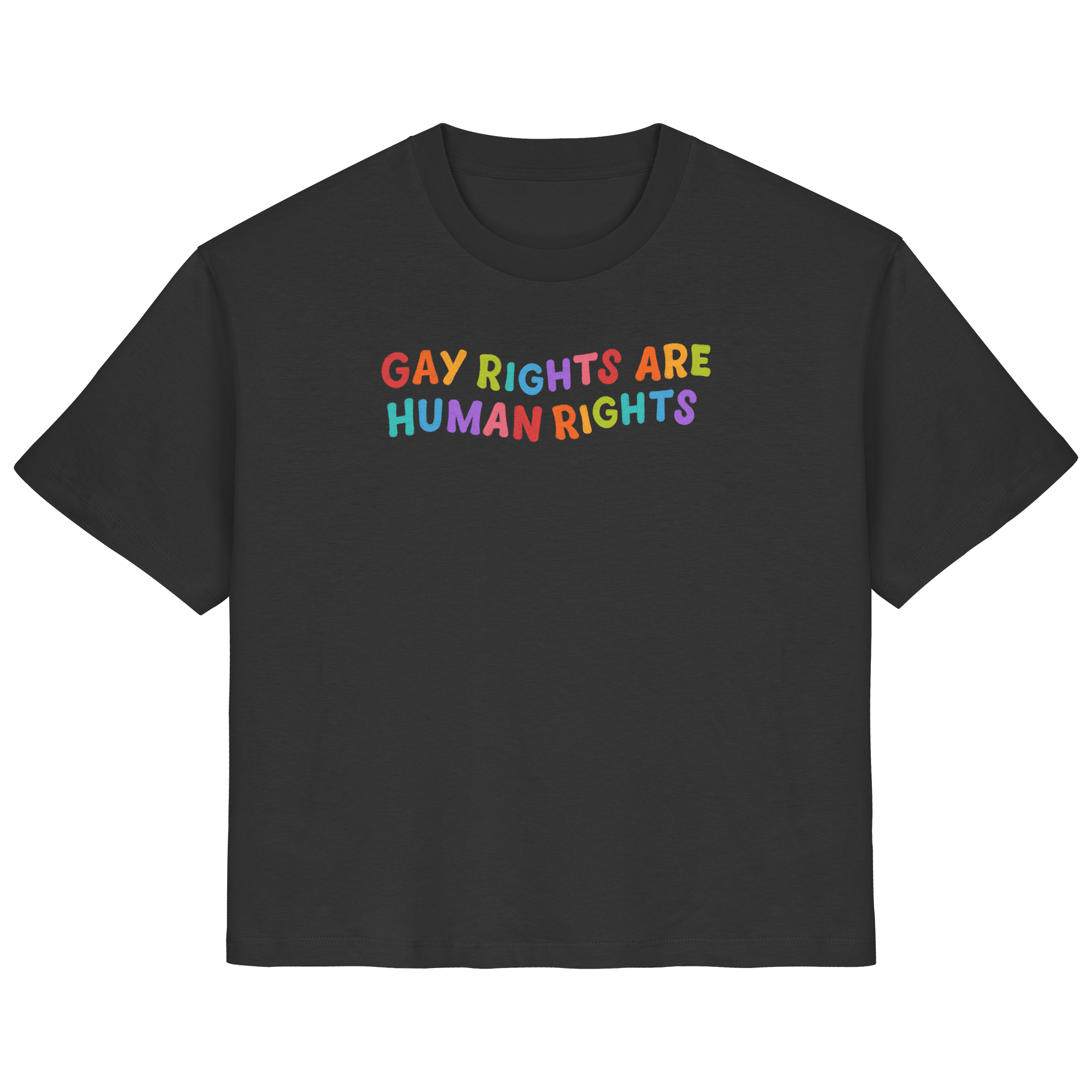 Gay Rights Are Human Rights - Ladies Organic Shirt