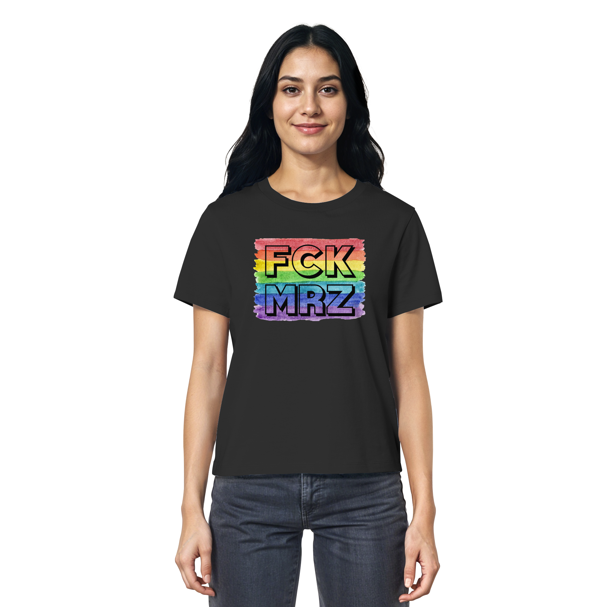 FCK MRZ "Rainbow Resistance Edition" - Ladies Organic Shirt
