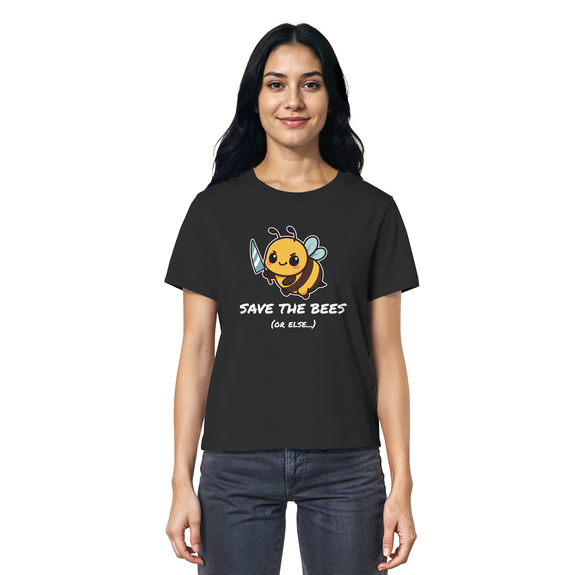 Save The Bees (or else...) - Ladies Organic Shirt