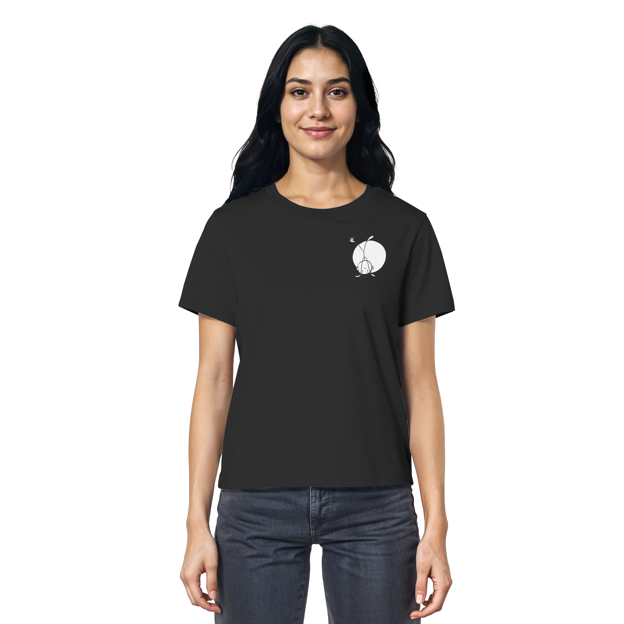 Mein Körper gehört mir "Bunte Edition" Backprint - Ladies Organic Shirt