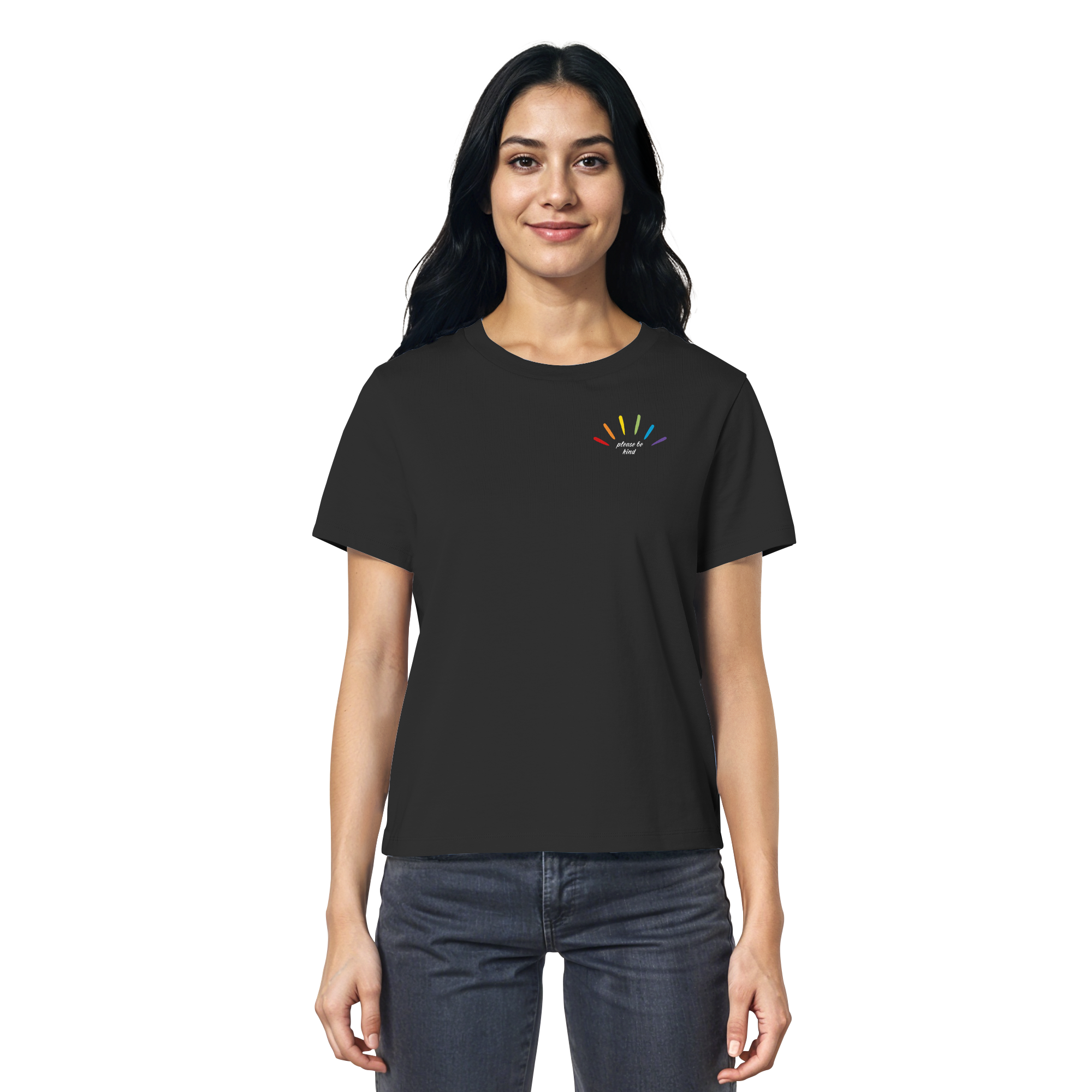please be kind - Ladies Organic Shirt