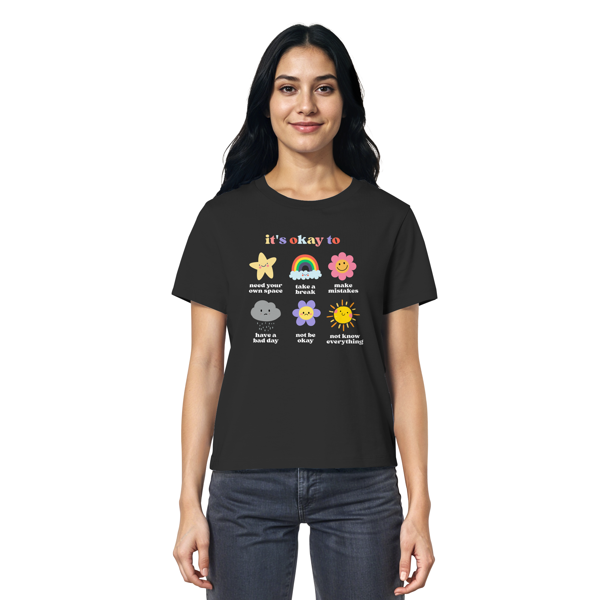 it's okay to... - Ladies Organic Shirt