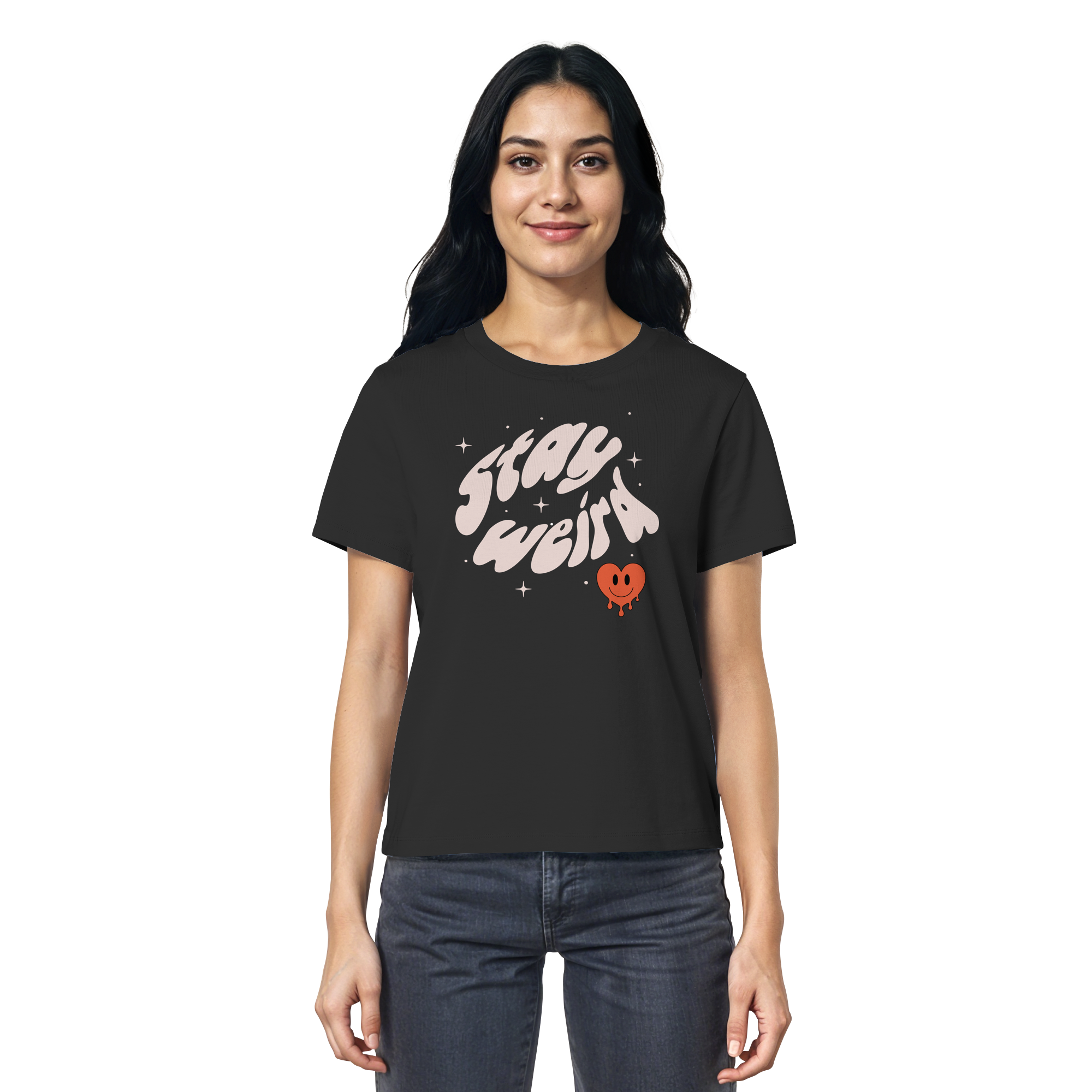 stay weird - Ladies Organic Shirt