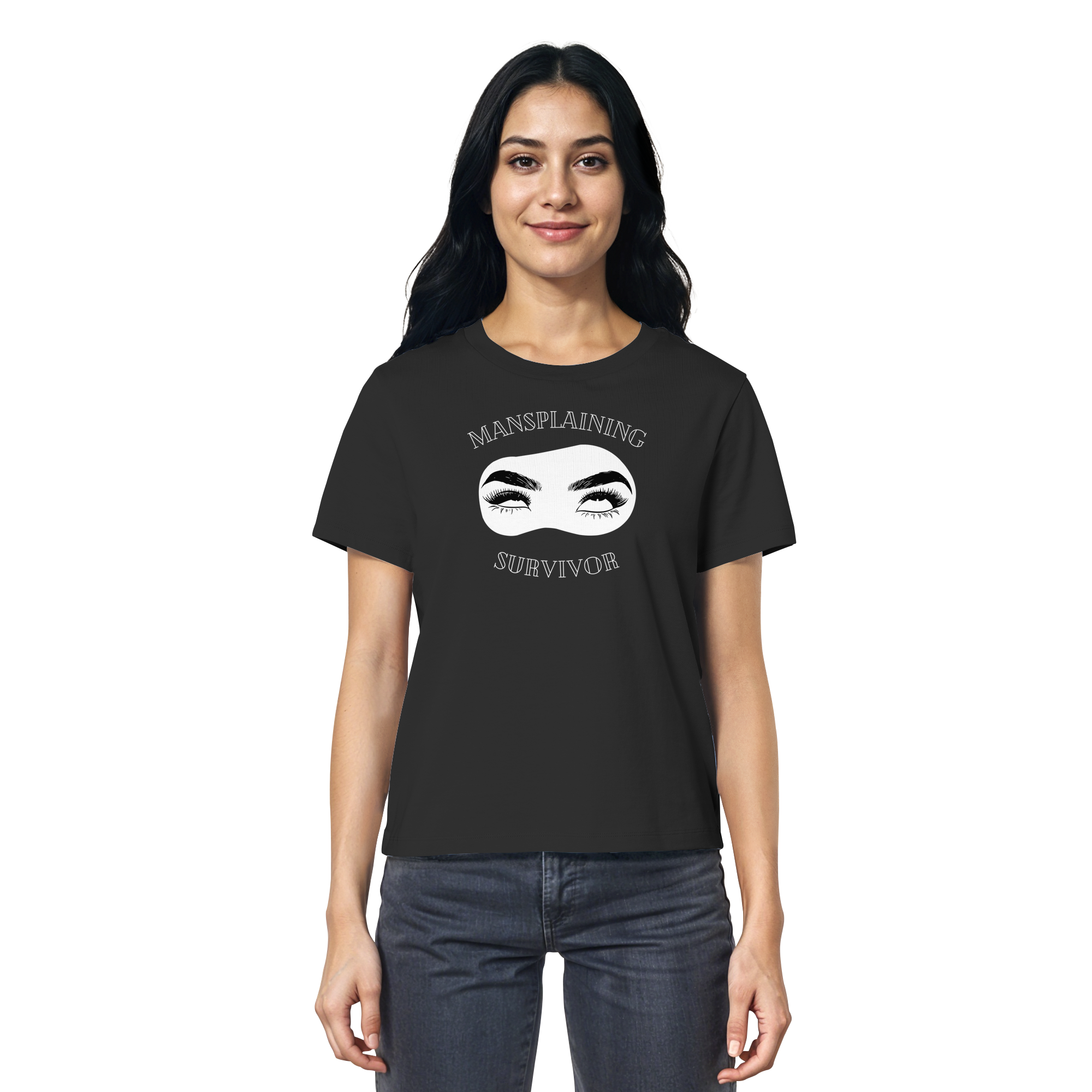 Mansplaining Survivor - Ladies Organic Shirt