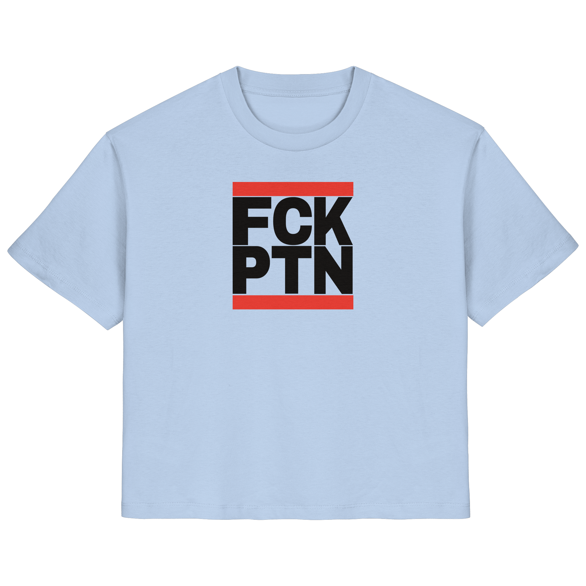 FCK PTN (schwarze Schrift) - Ladies Organic Shirt