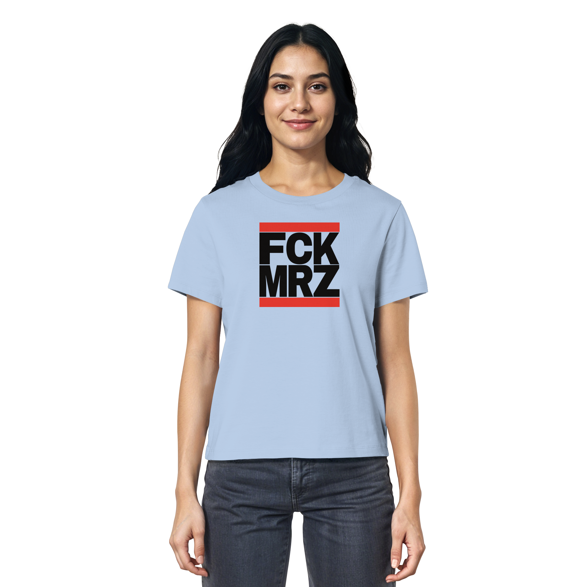 FCK MRZ (schwarze Schrift) - Ladies Organic Shirt