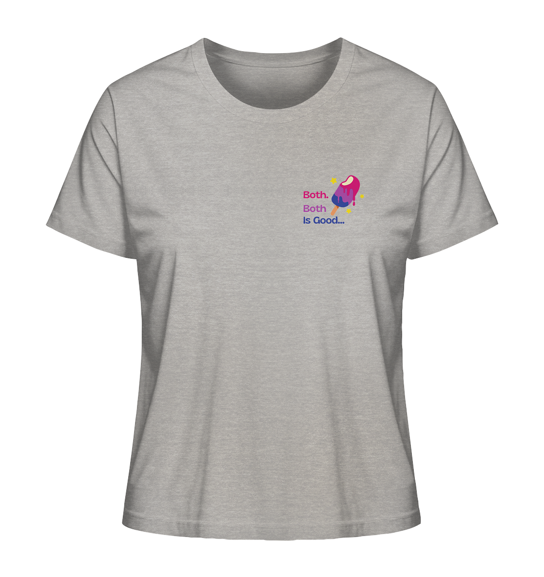 Bi Pride: Both is Good - Ladies Organic Shirt