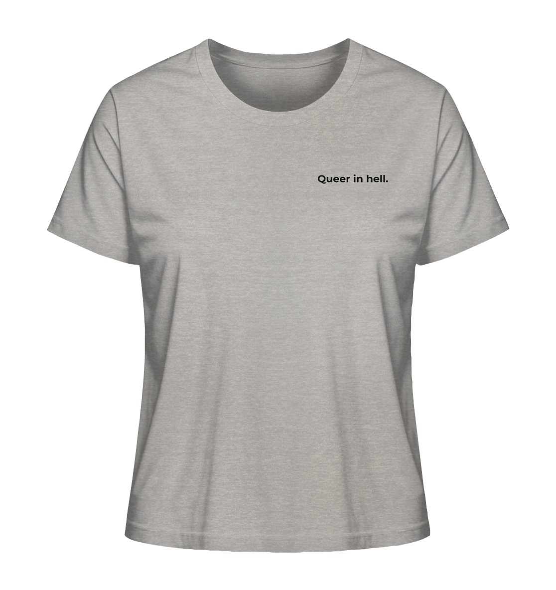 Queer in Hell '25 Backprint - Ladies Organic Shirt