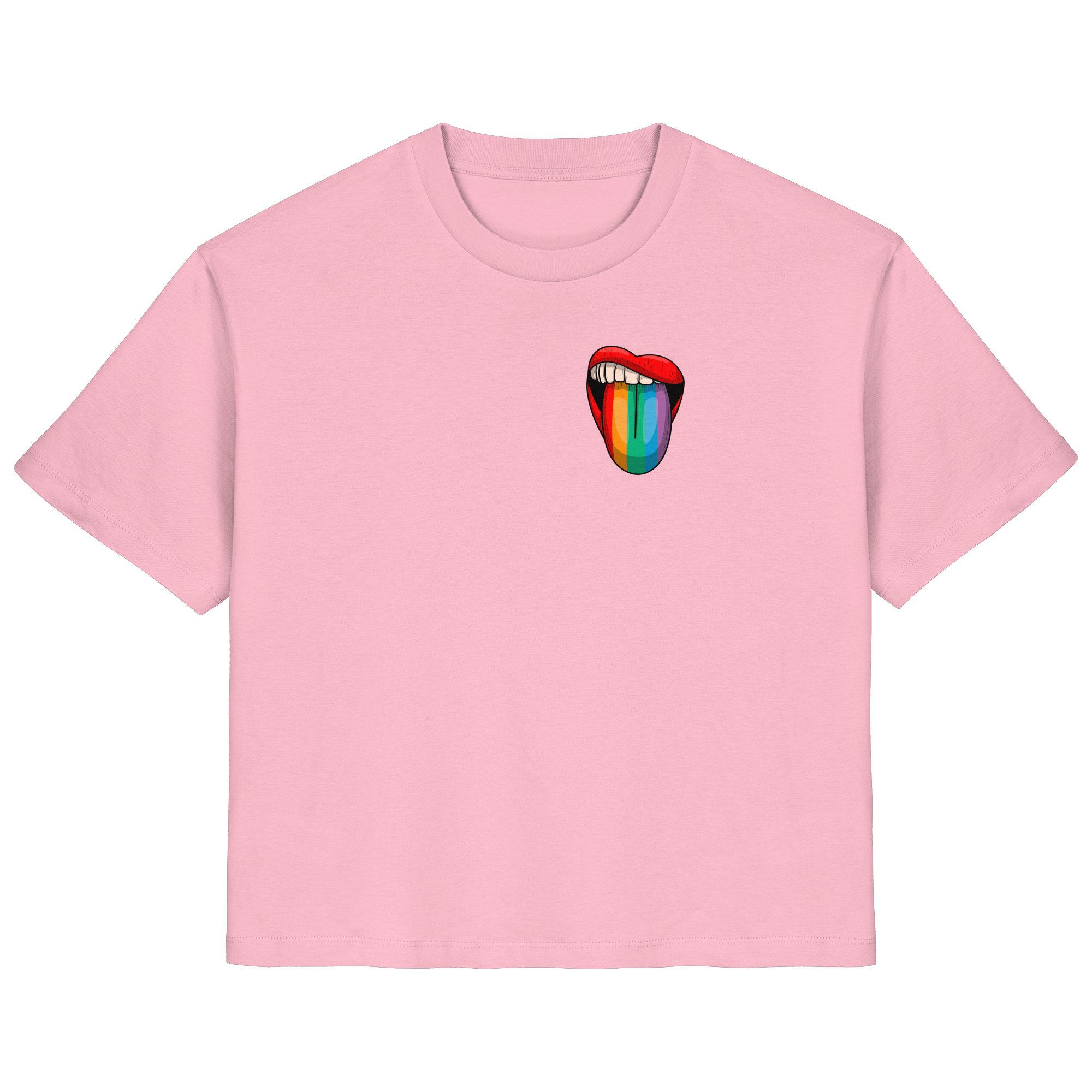 Speak Up or Shut Up Backprint - Ladies Organic Shirt