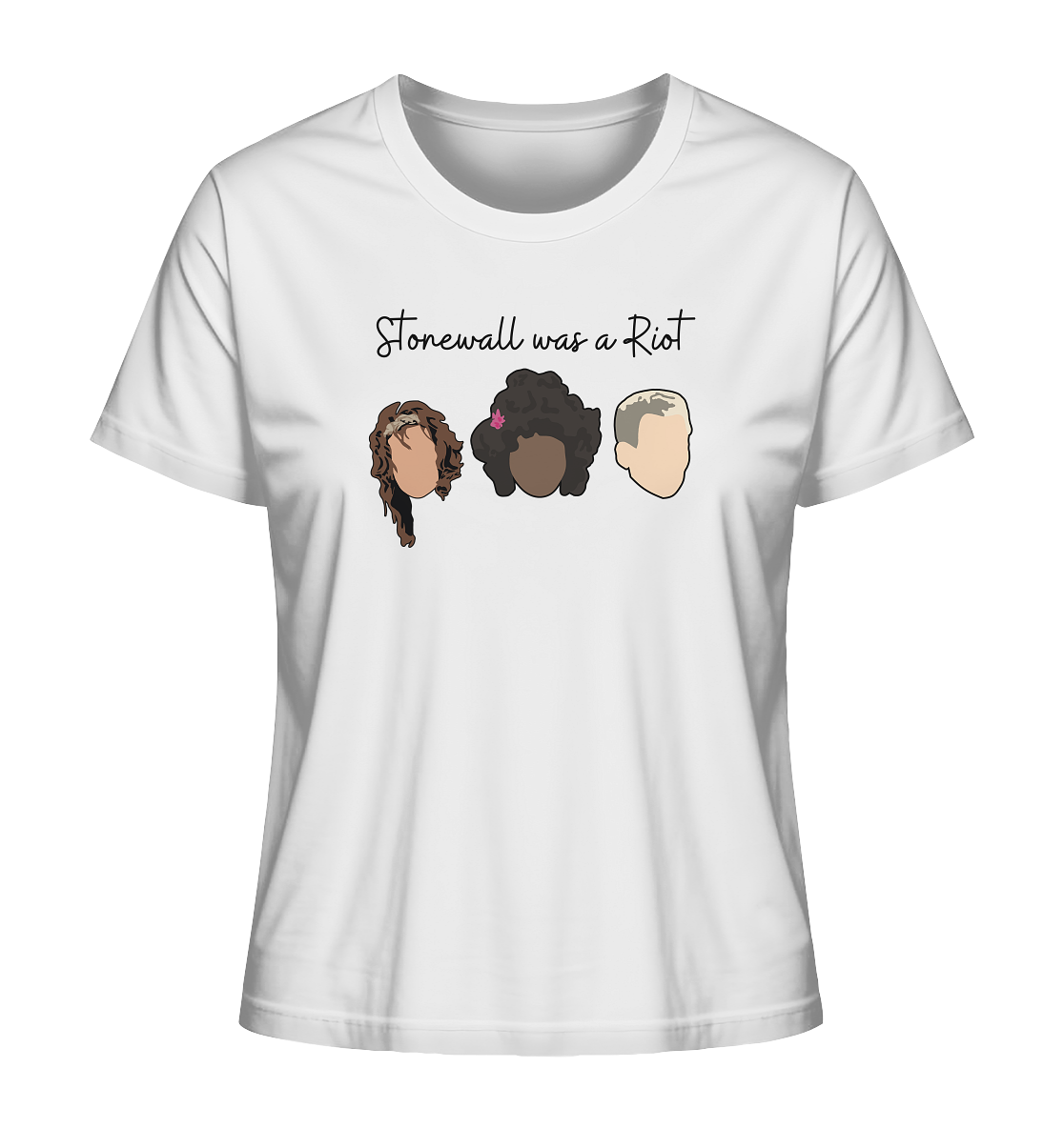 Stonewall was a Riot "Icons Edition" (hell) - Ladies Organic Shirt