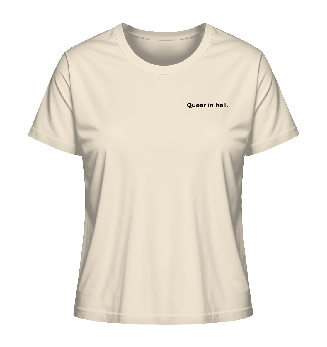 Queer in Hell '25 Backprint - Ladies Organic Shirt