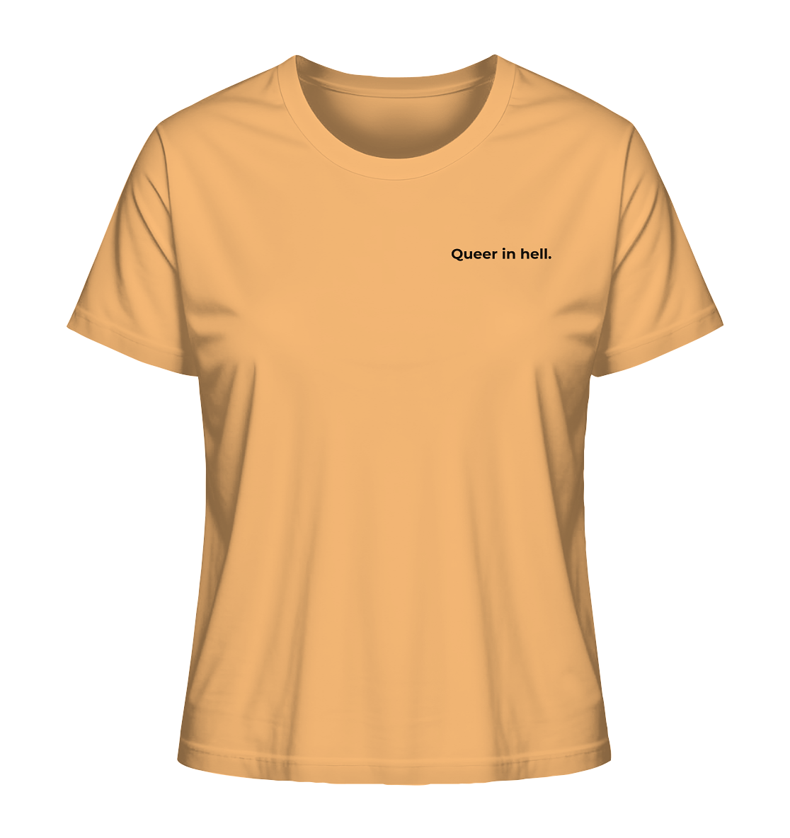 Queer in Hell '25 Backprint - Ladies Organic Shirt
