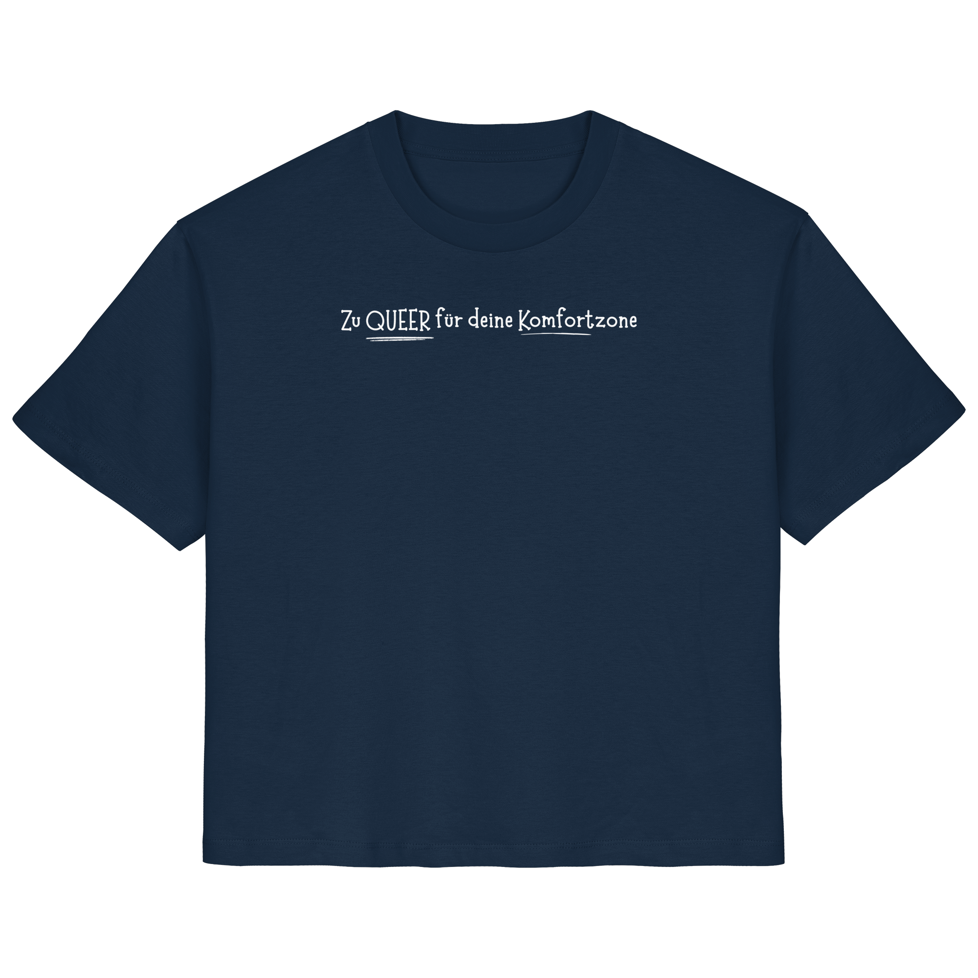 Zu Queer für deine Komfortzone - Ladies Organic Shirt