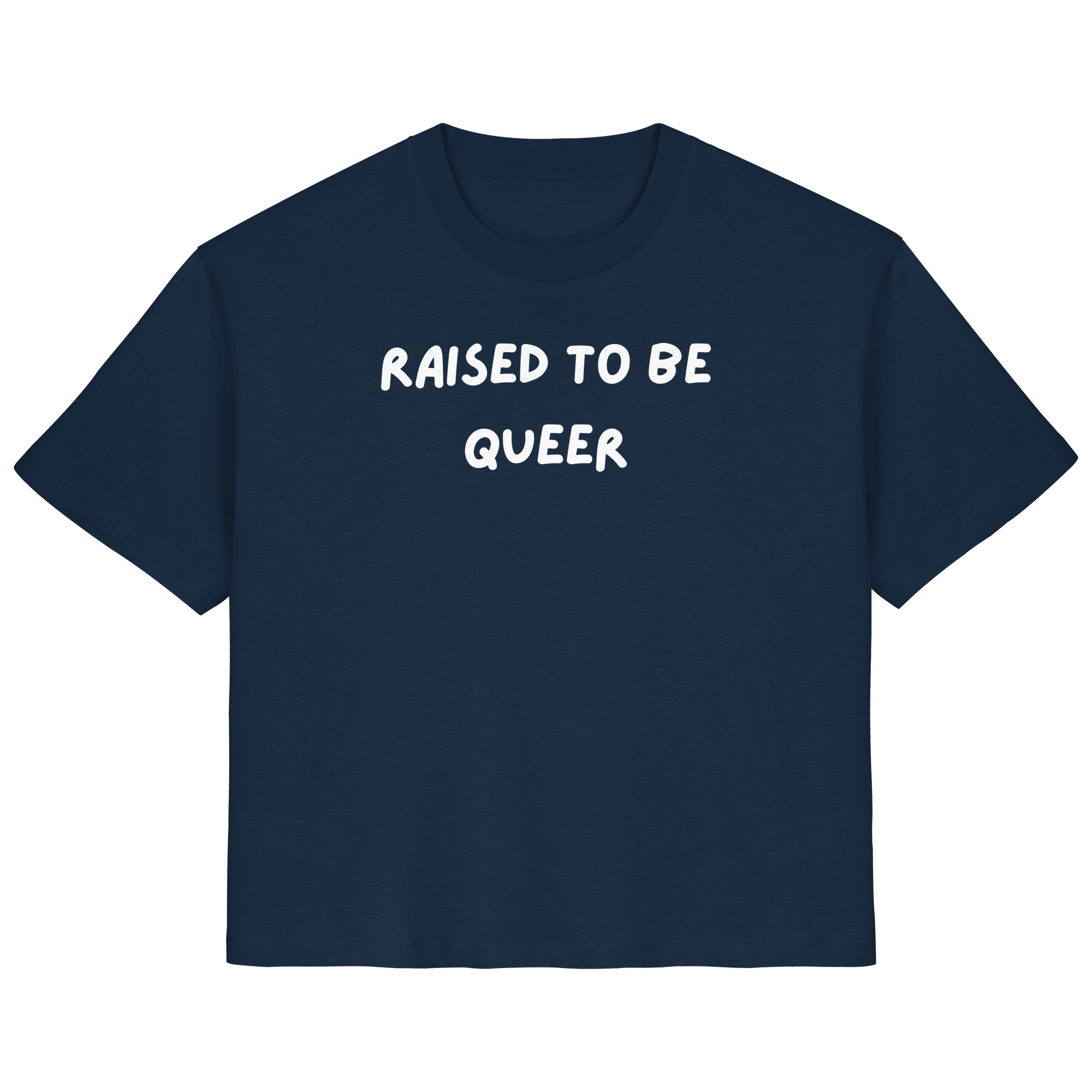 Raised To Be Queer - Ladies Organic Shirt