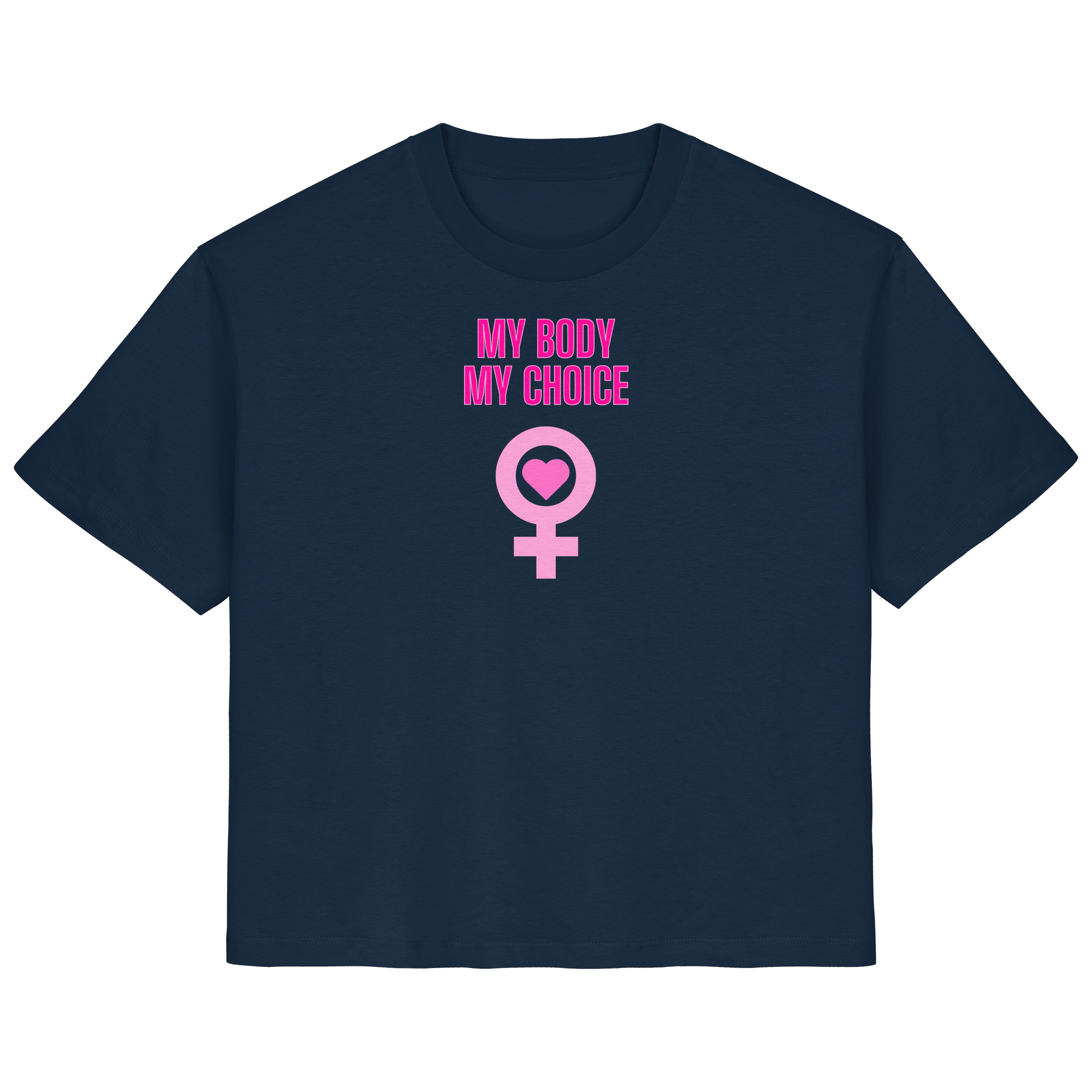 My Body My Choice "Pink Power Edition" - Ladies Organic Shirt