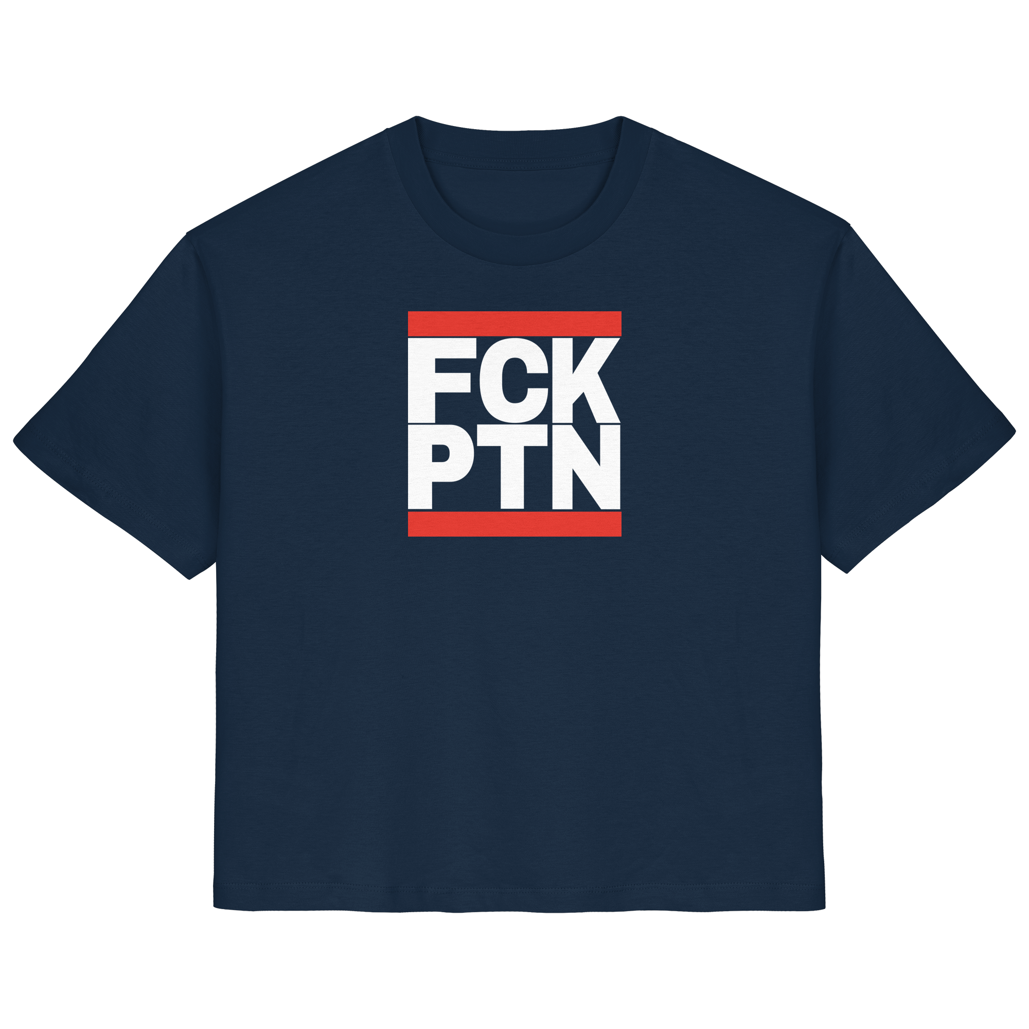 FCK PTN (weiße Schrift) - Ladies Organic Shirt