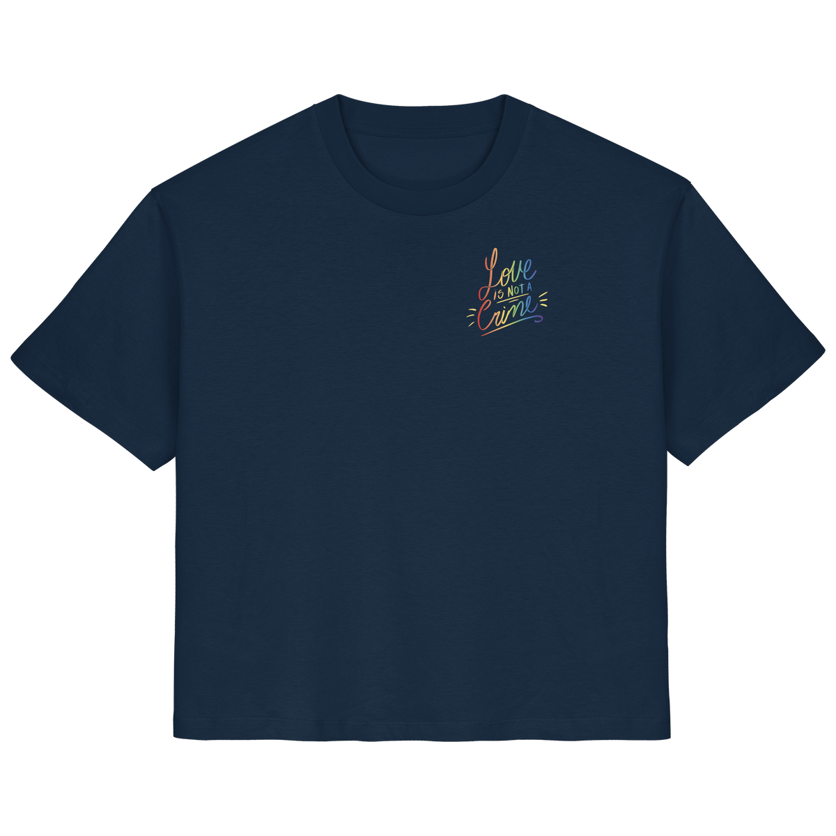 Love is Not a Crime "Calligraphy Edition" - Ladies Organic Shirt