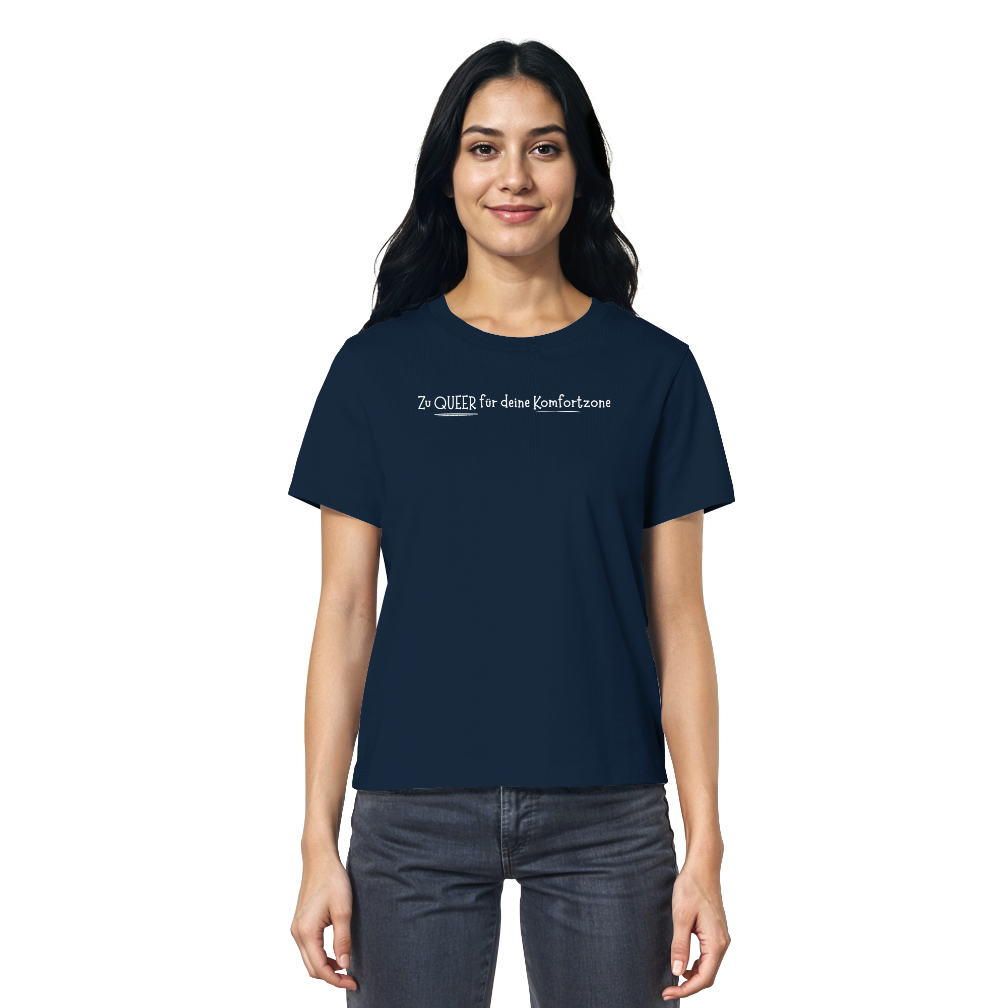 Zu Queer für deine Komfortzone - Ladies Organic Shirt