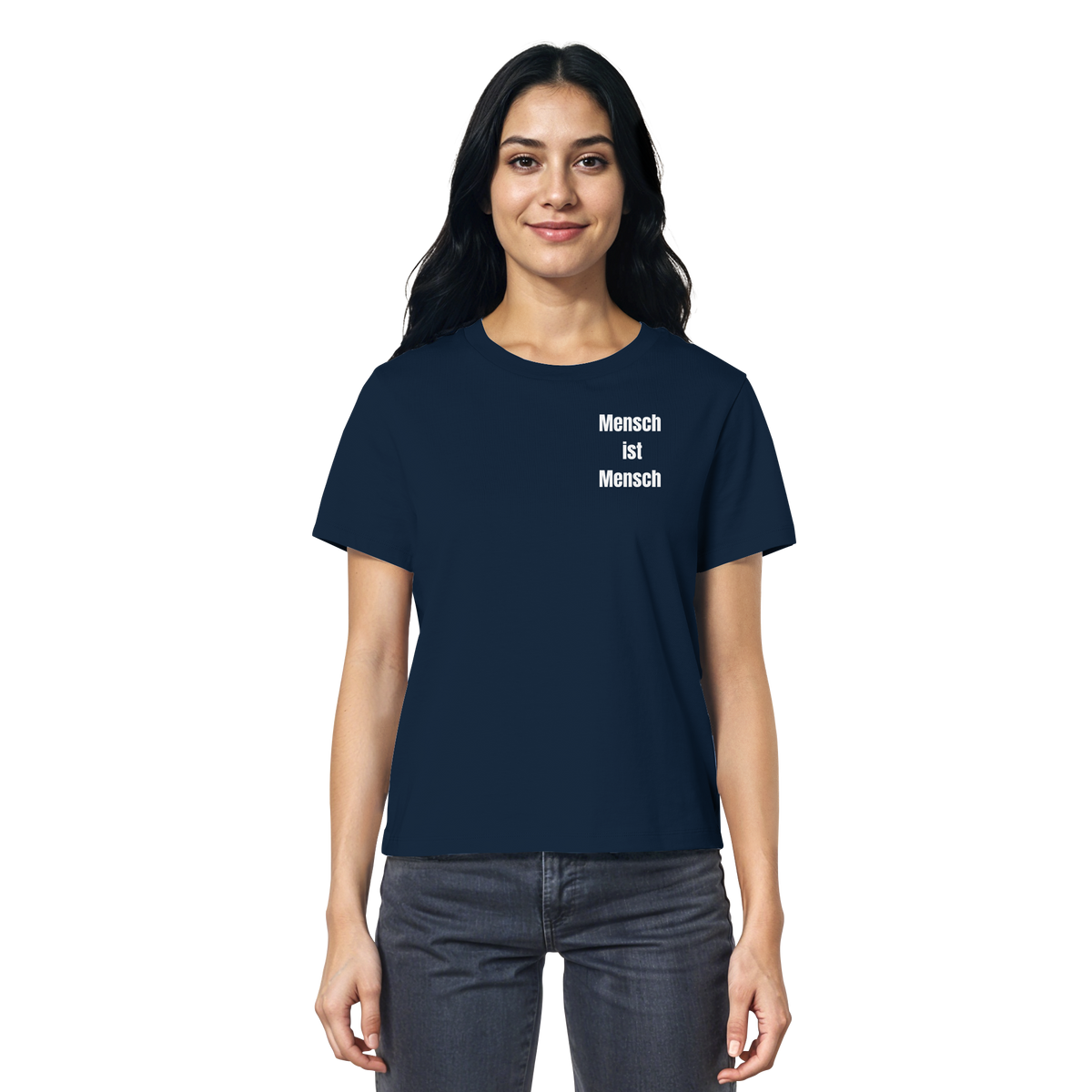 Mensch ist Mensch "Statement Edition" - Ladies Organic Shirt