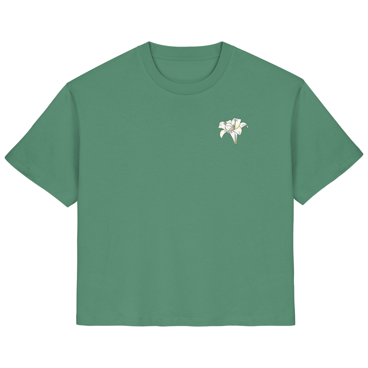 Seelenmännchen "Kuschelblume Edition" - Ladies Organic Shirt