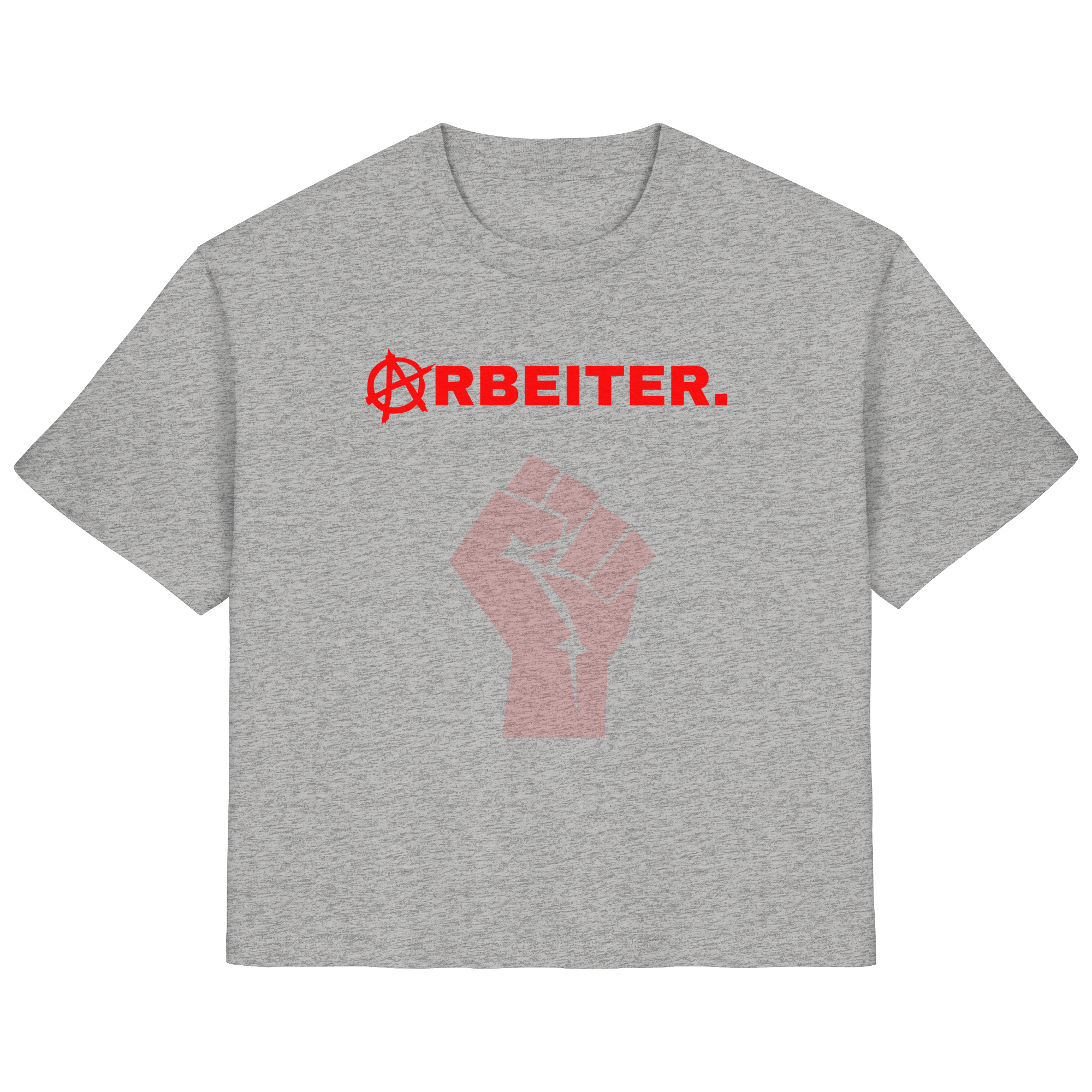 ARBEITER. "Solidarisch und Frei Edition" - Ladies Organic Shirt