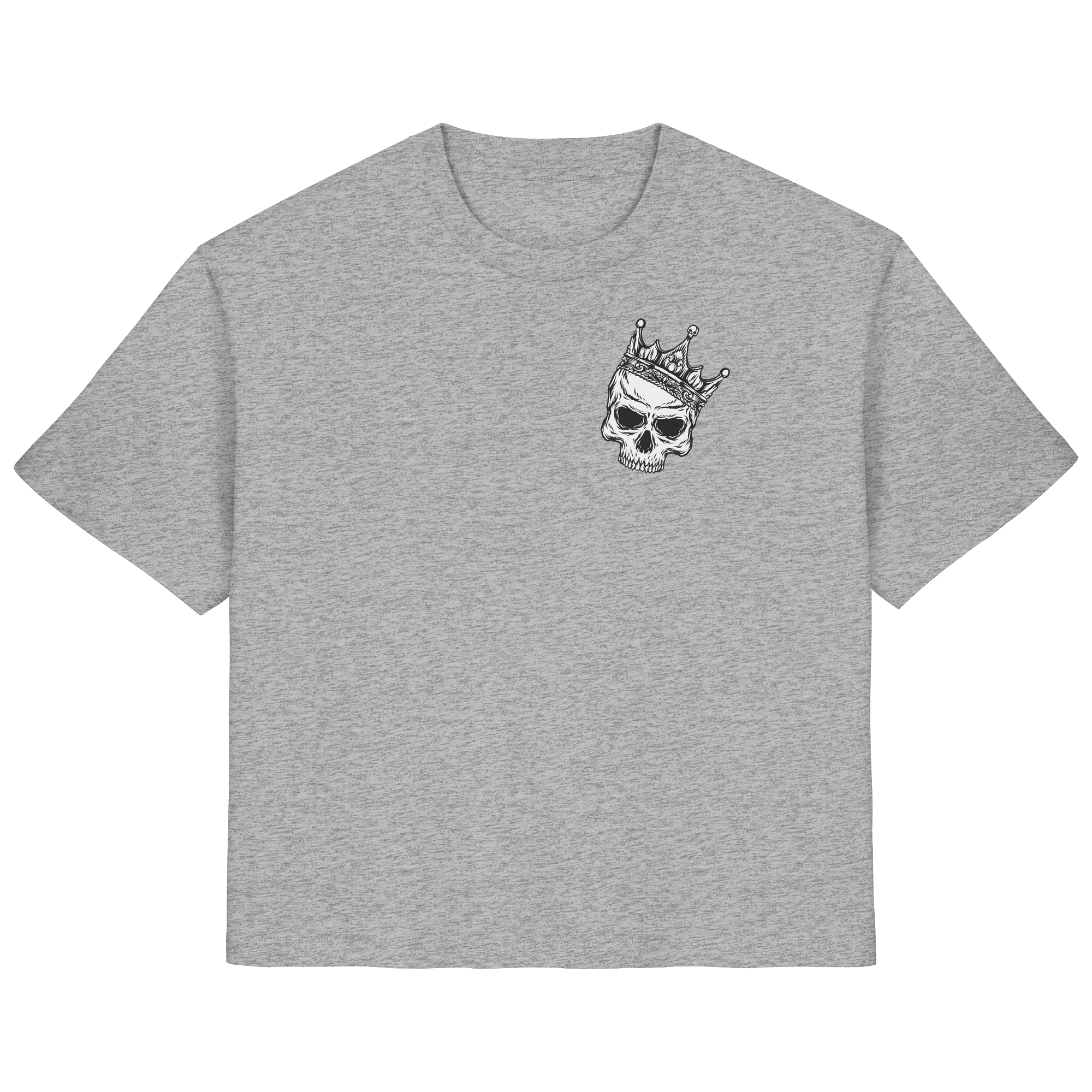 Eat the Rich "Skull Edition" Backprint - Ladies Organic Shirt