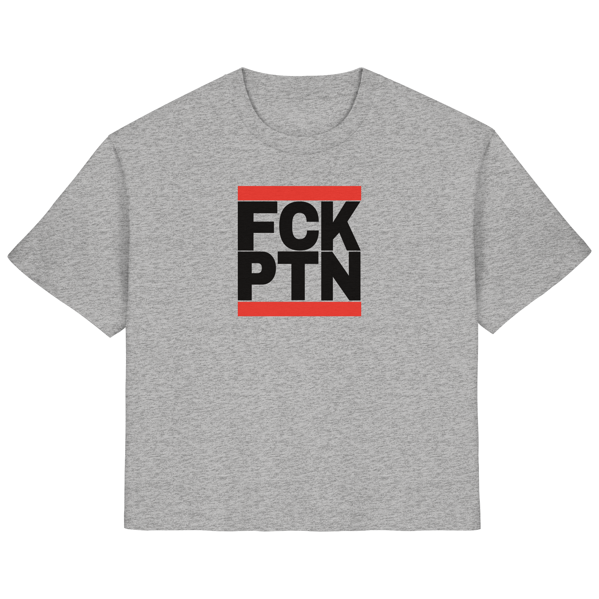 FCK PTN (schwarze Schrift) - Ladies Organic Shirt