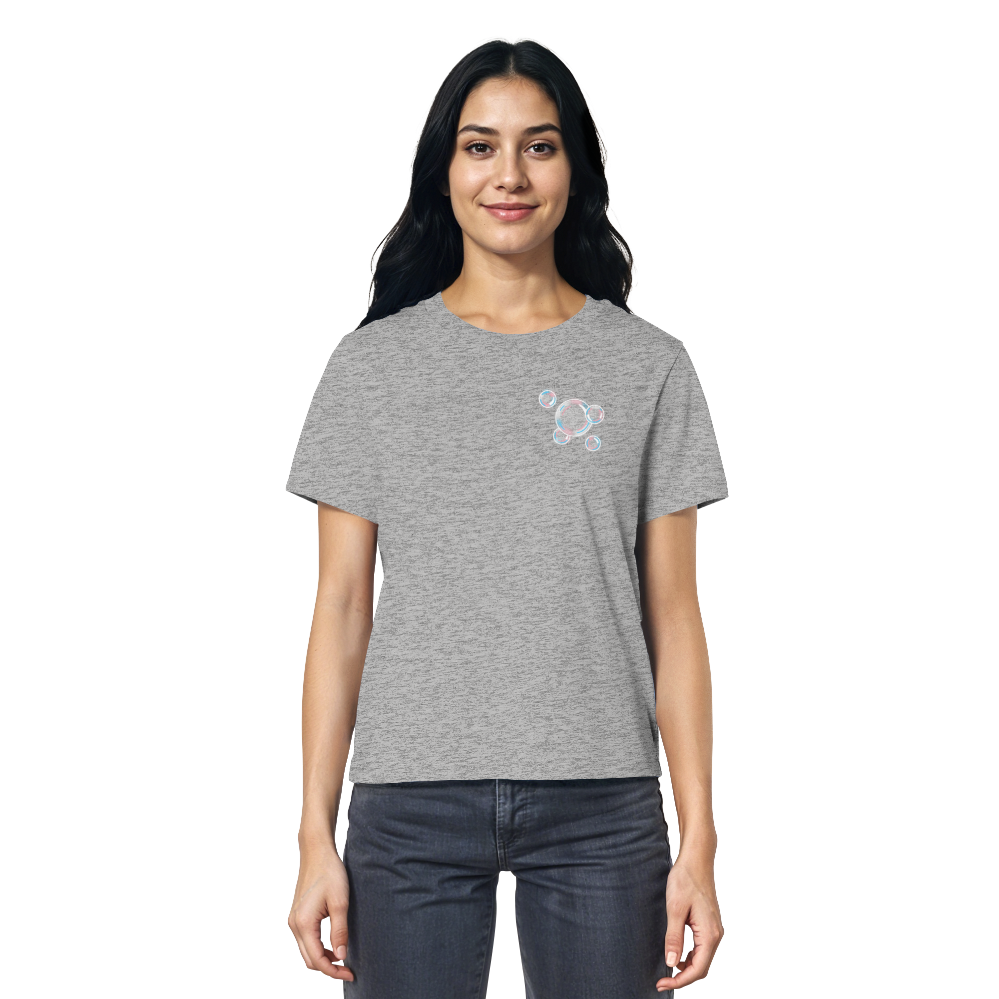 Trans Seifenblasen - Ladies Organic Shirt
