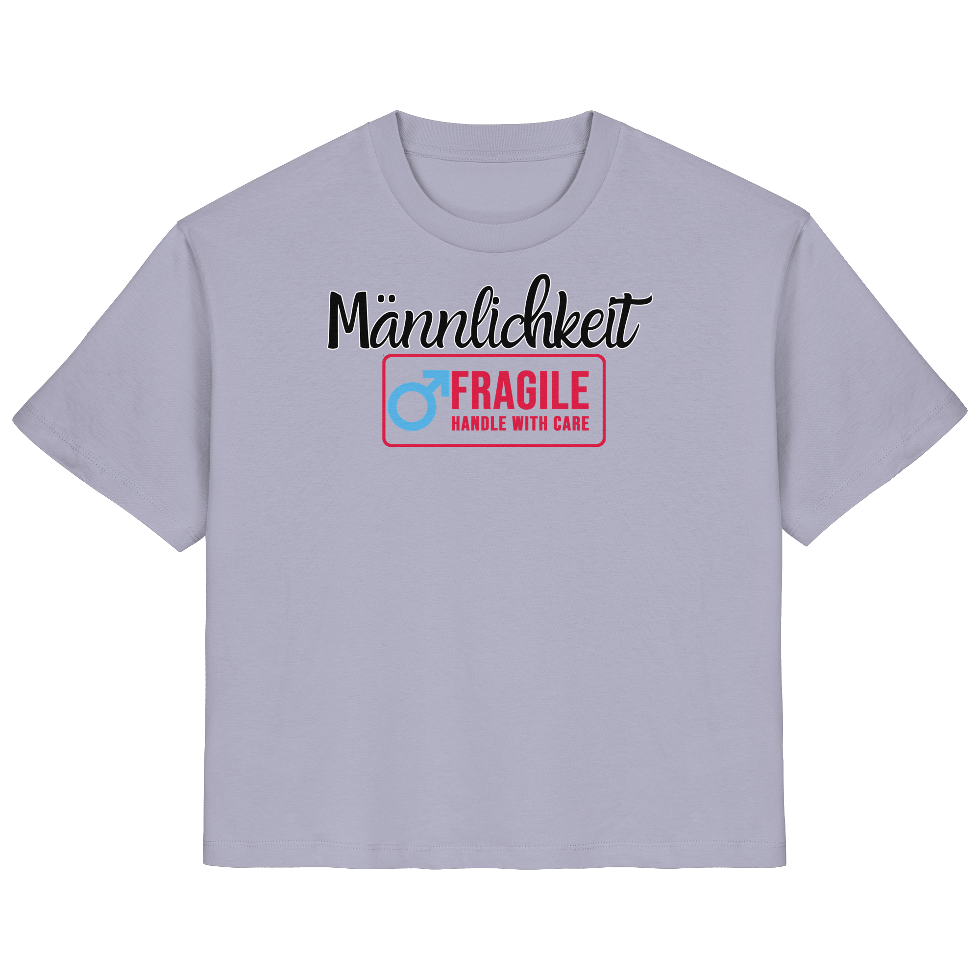Männlichkeit: Handle with Care - Ladies Organic Shirt