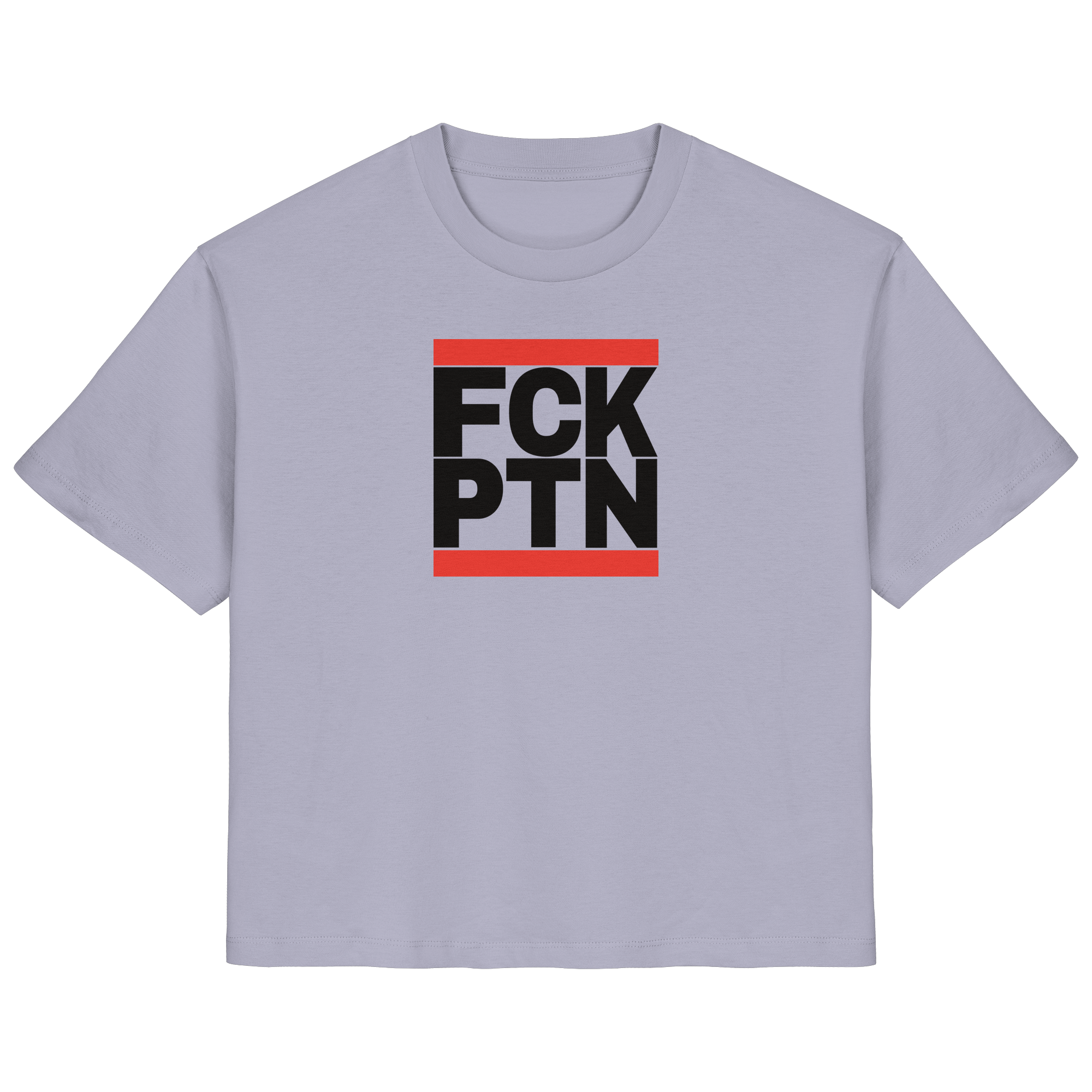 FCK PTN (schwarze Schrift) - Ladies Organic Shirt
