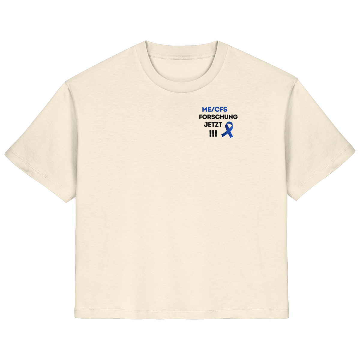 ME/CFS Forschung jetzt!!! - Ladies Organic Shirt