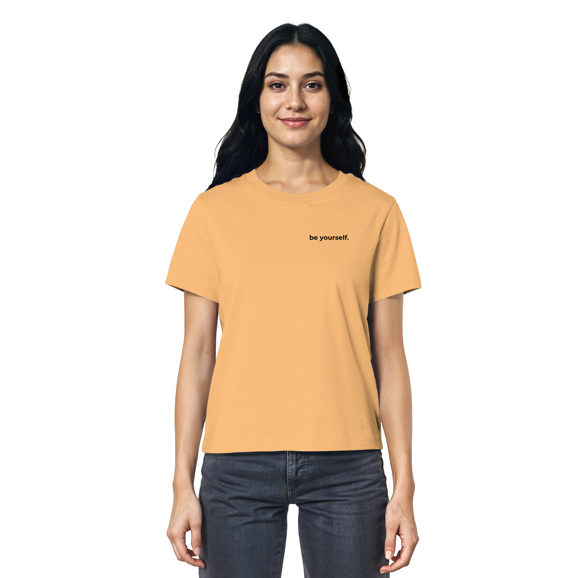 Trans Umbrella Backprint - Ladies Organic Shirt