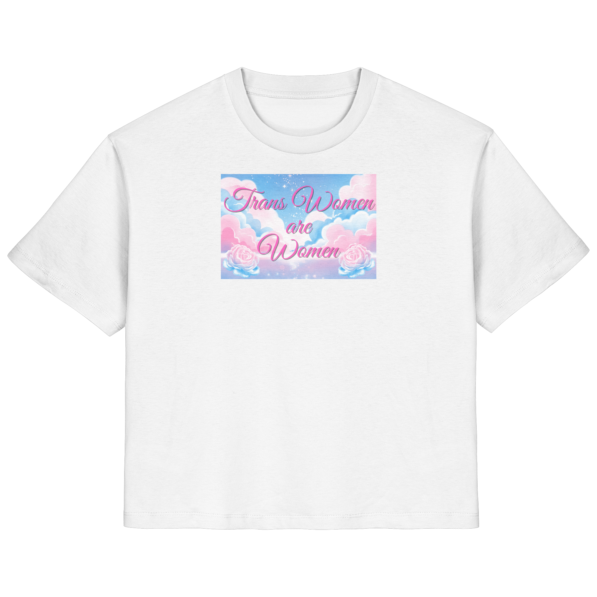 Trans Women are Women "Rosenhimmel Edition" - Ladies Organic Shirt