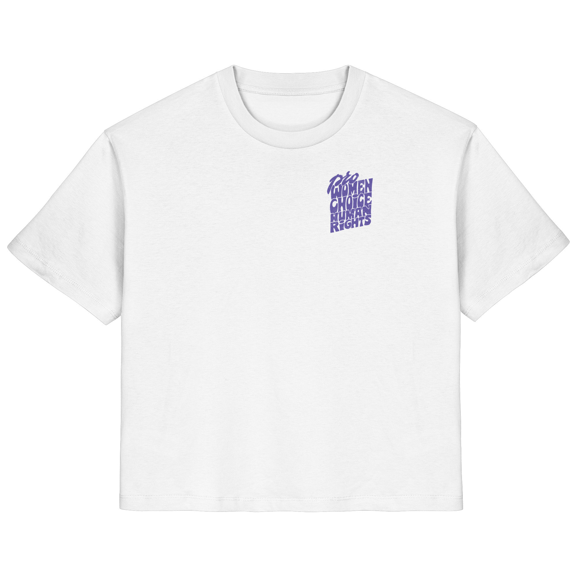Pro Women Choice Human Rights "Lila Edition" - Ladies Organic Shirt