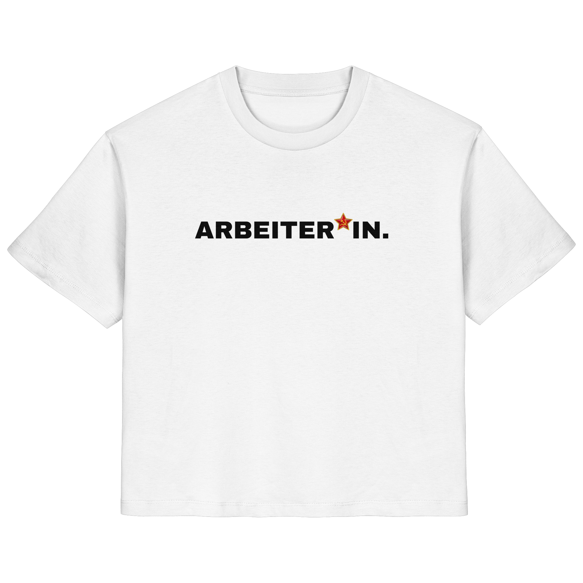 ARBEITER*IN. "Plain Work Edition" - Ladies Organic Shirt