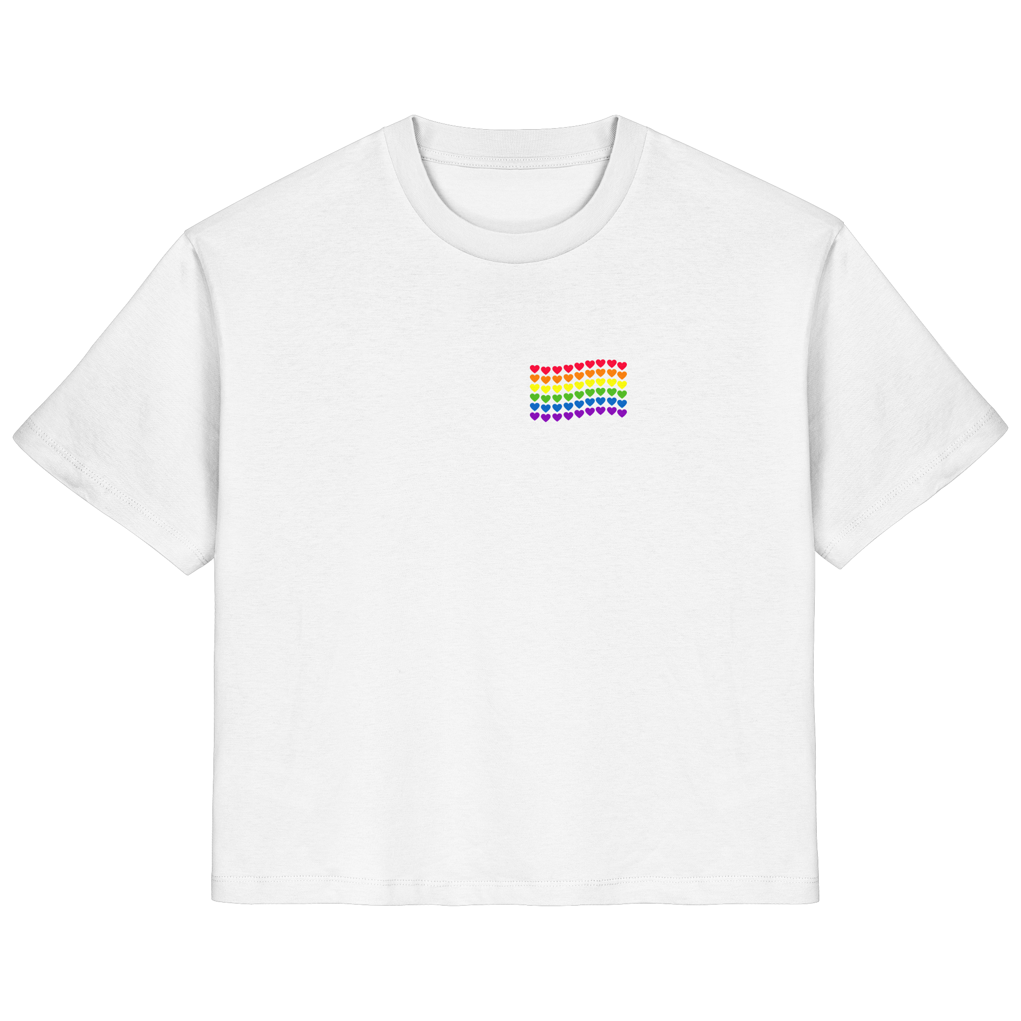 Herzenflagge - Ladies Organic Shirt