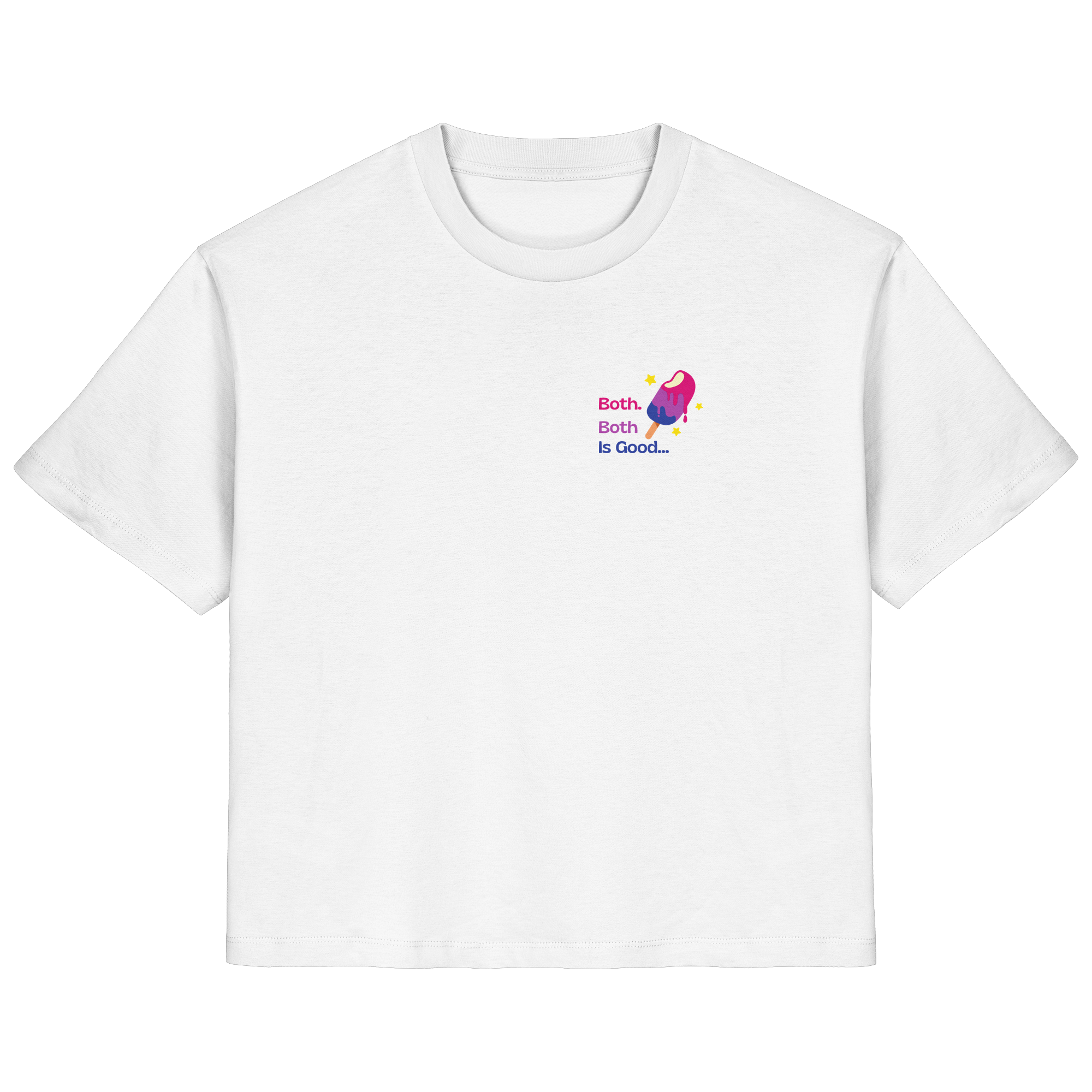 Bi Pride: Both is Good - Ladies Organic Shirt