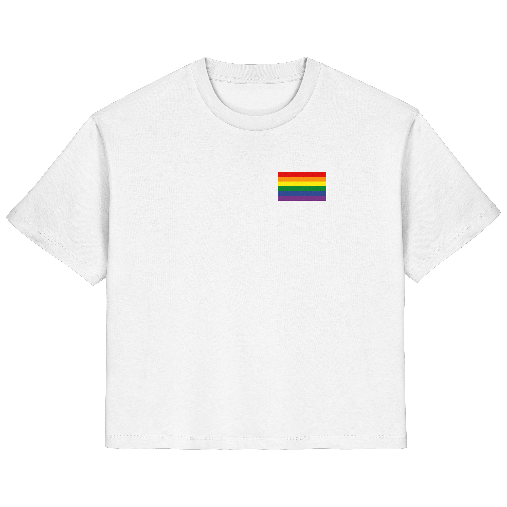 Regenbogen Pride Flag - Ladies Organic Shirt