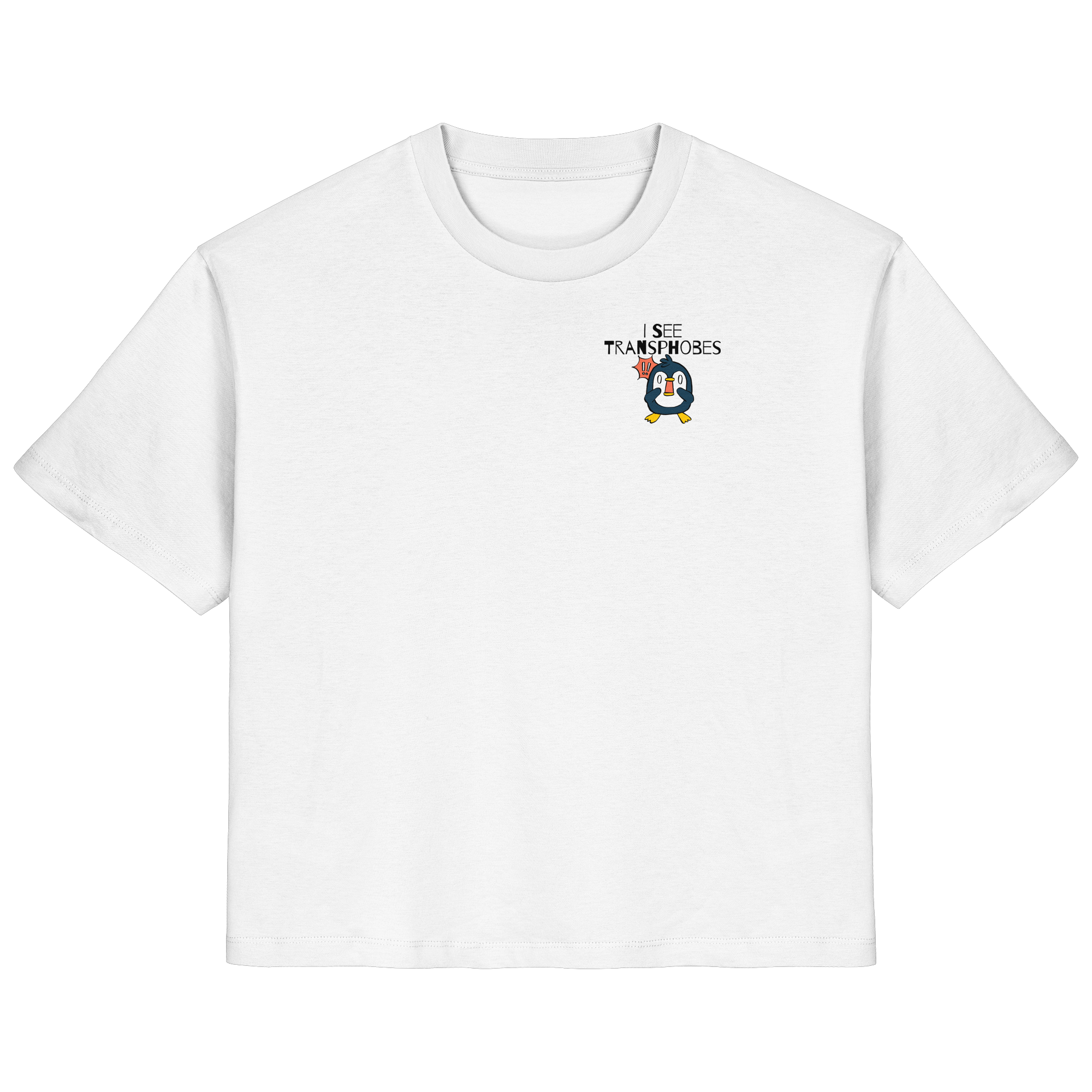 I see Transphobes - Ladies Organic Shirt