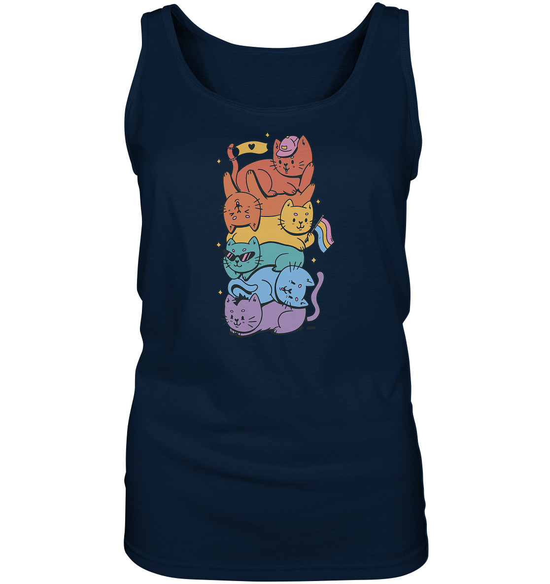 LGBTQ+ Katzen - Ladies Tank-Top