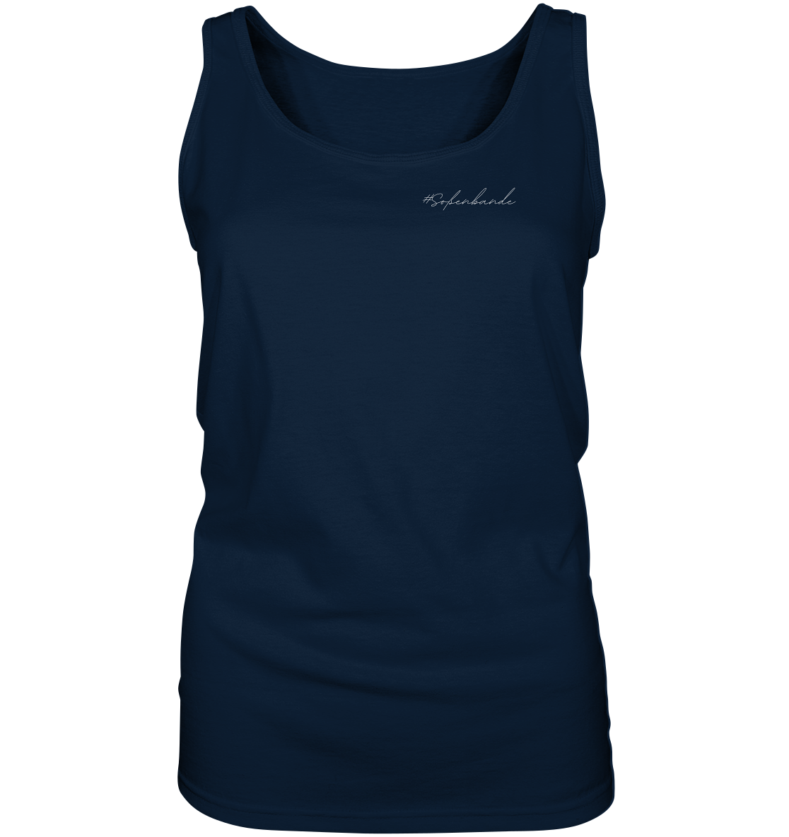 #Soßenbande (weiße Schrift) - Ladies Tank-Top