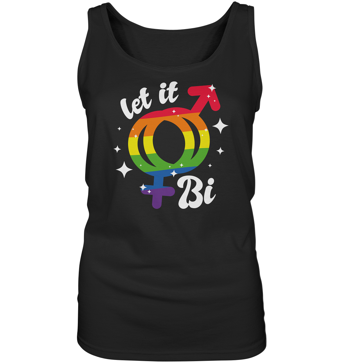 Let it Bi - Ladies Tank-Top