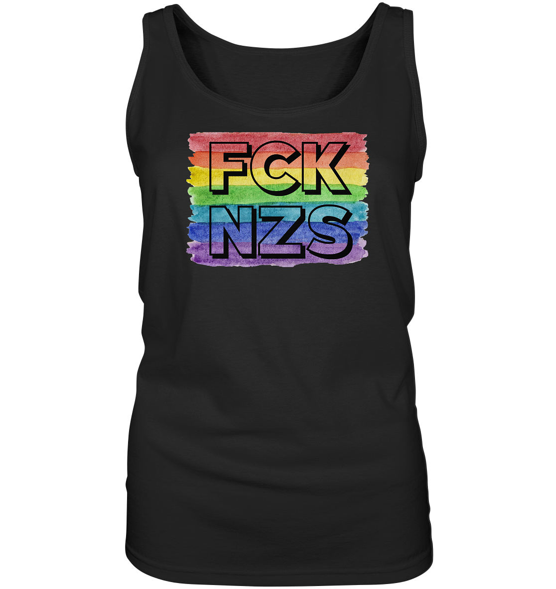 FCK NZS "Rainbow Resistance Edition" - Ladies Tank-Top