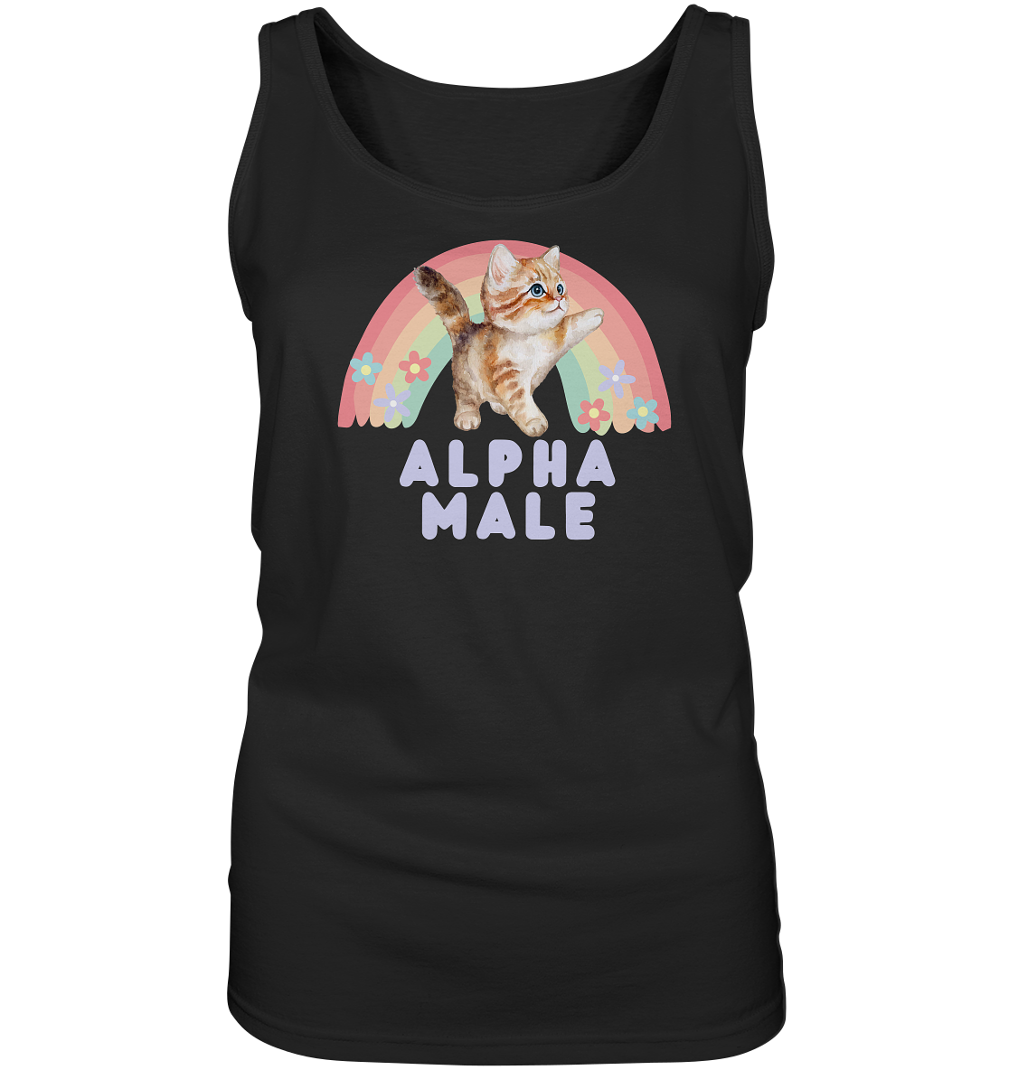 Alpha Male "Rainbow Roar Edition" - Ladies Tank-Top