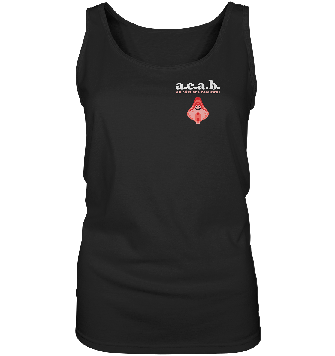 A.C.A.B. All Clits are Beautiful - Ladies Tank-Top
